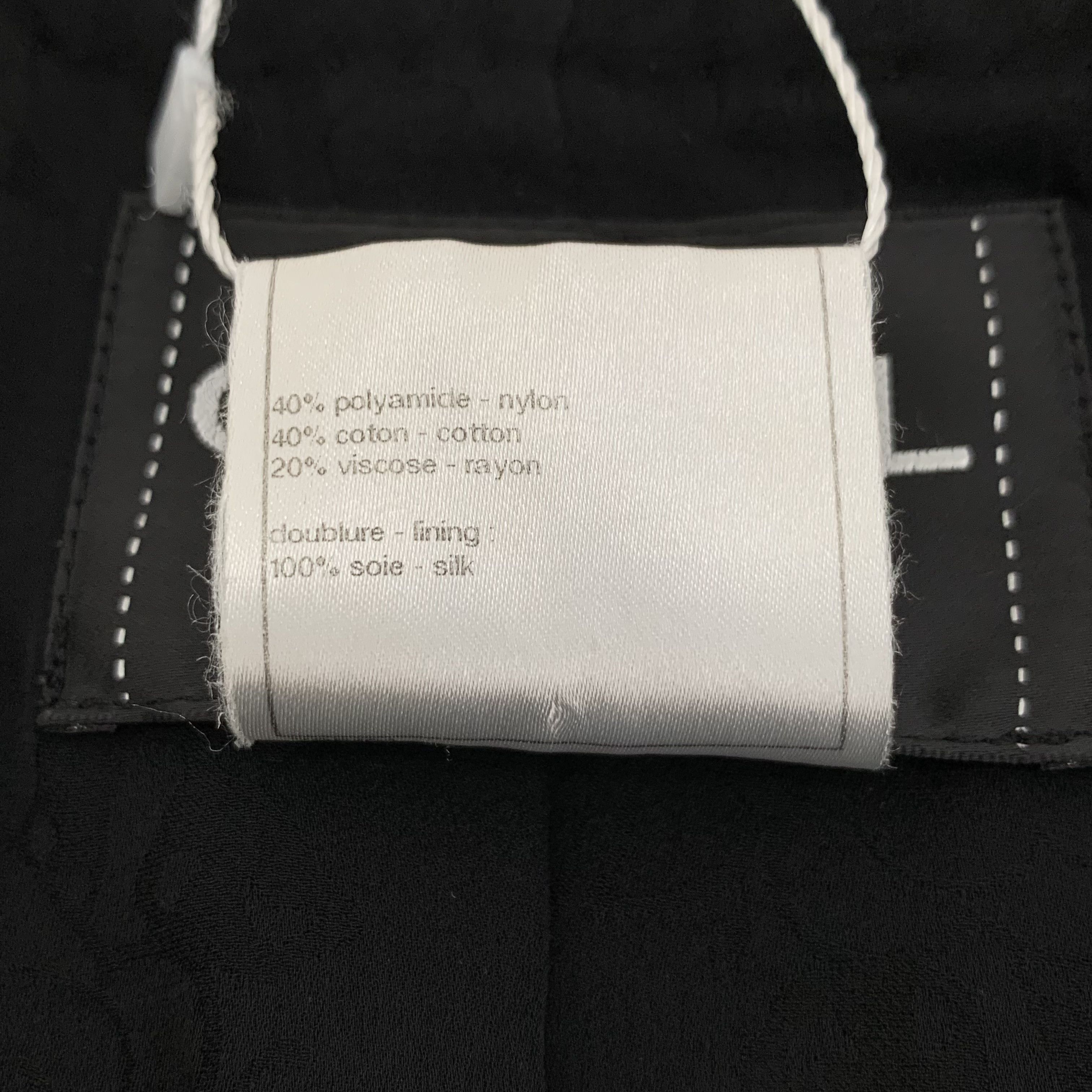 Chanel Chanel Jacket – Black Tweed Bow-Trim (Size XS) Size XS / US 0-2 / IT 36-38 - 4 Thumbnail