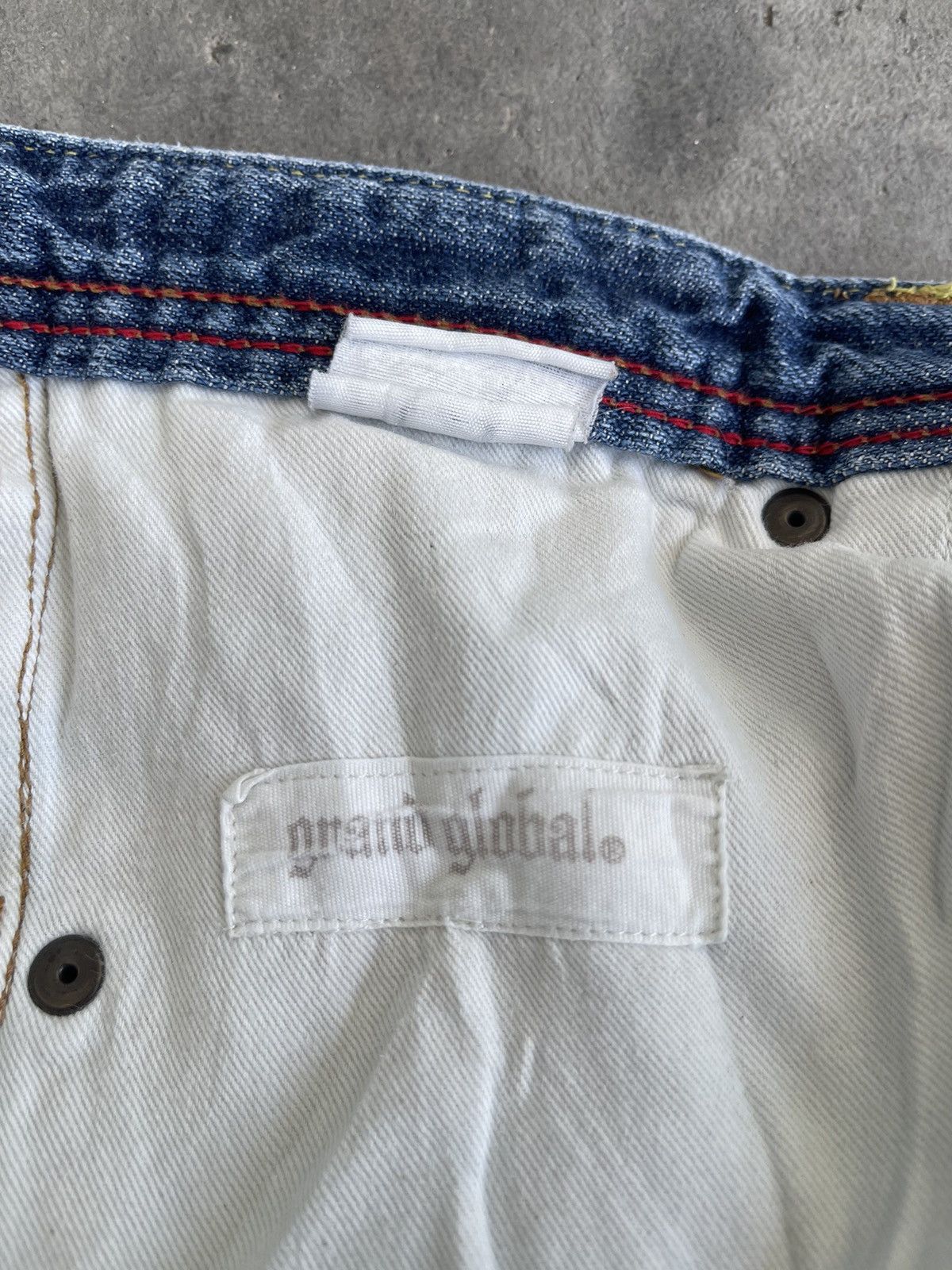 Japanese Brand JAPAN MADE Grand Global Okayama Denim Selvedge Buckle Back Size US 29 - 9 Thumbnail