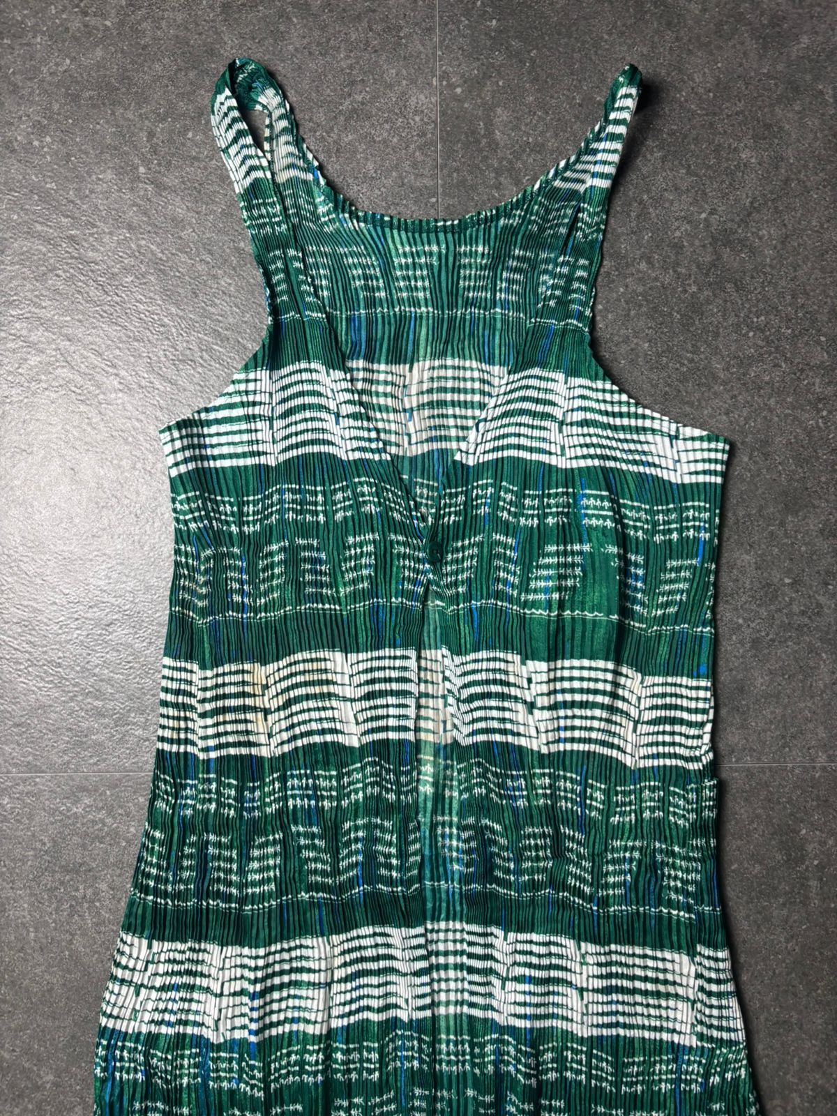 Pleats Please Issey Miyake 2000s Pleats Please IM Product Pattern Midi Dress Size ONE SIZE - 9 Thumbnail