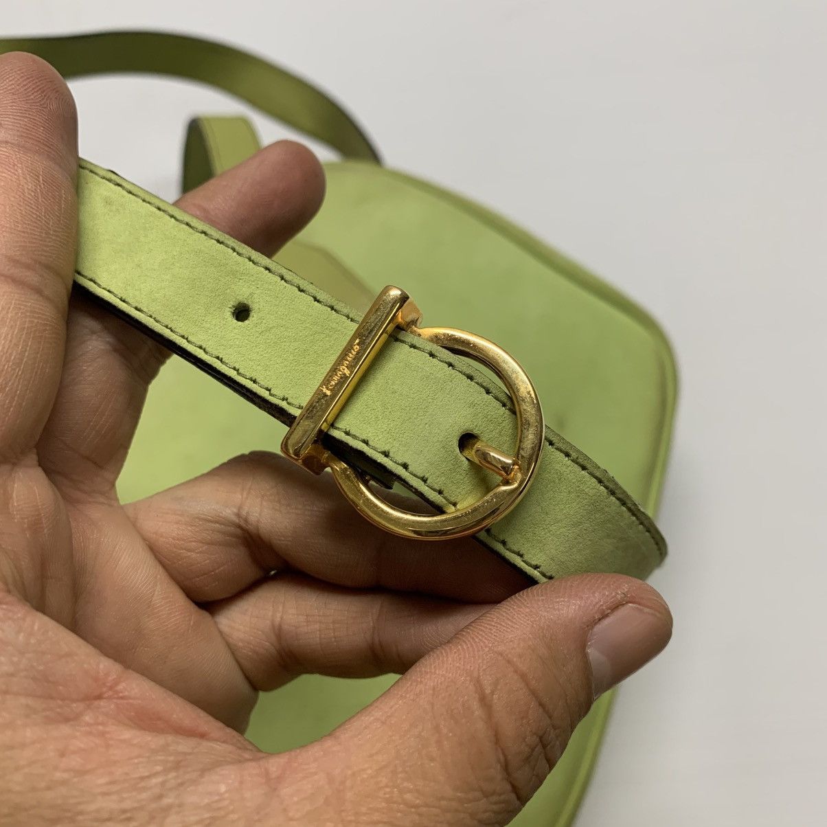Salvatore Ferragamo Salvatore Ferragamo Leather Slingbag Size ONE SIZE - 6 Thumbnail