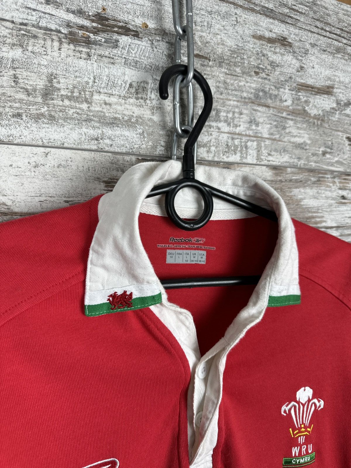 Reebok × Vintage Mens Vintage Reebok Union Wales rugby jersey national team Size US L / EU 52-54 / 3 - 4 Thumbnail