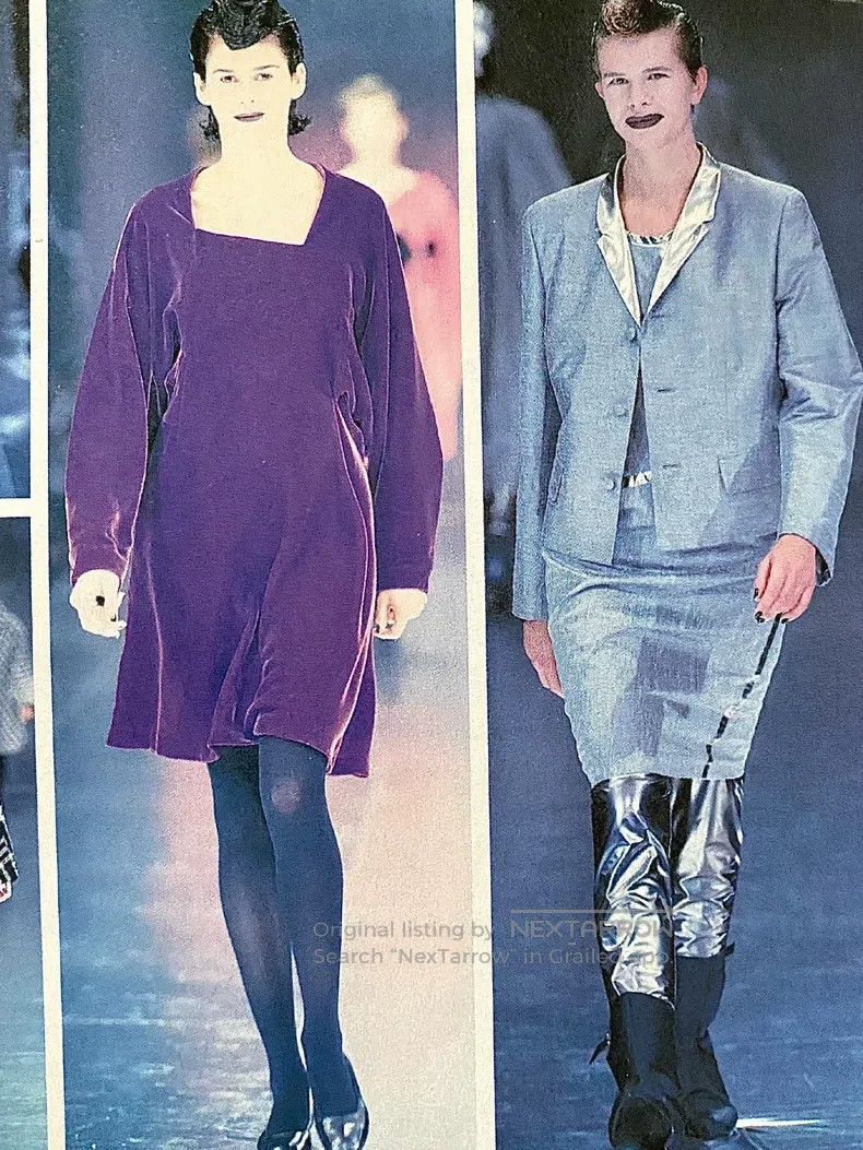 Comme des Garcons Comme Des Garcons Square neck velvet coat Size S / US 4 / IT 40 - 4 Thumbnail