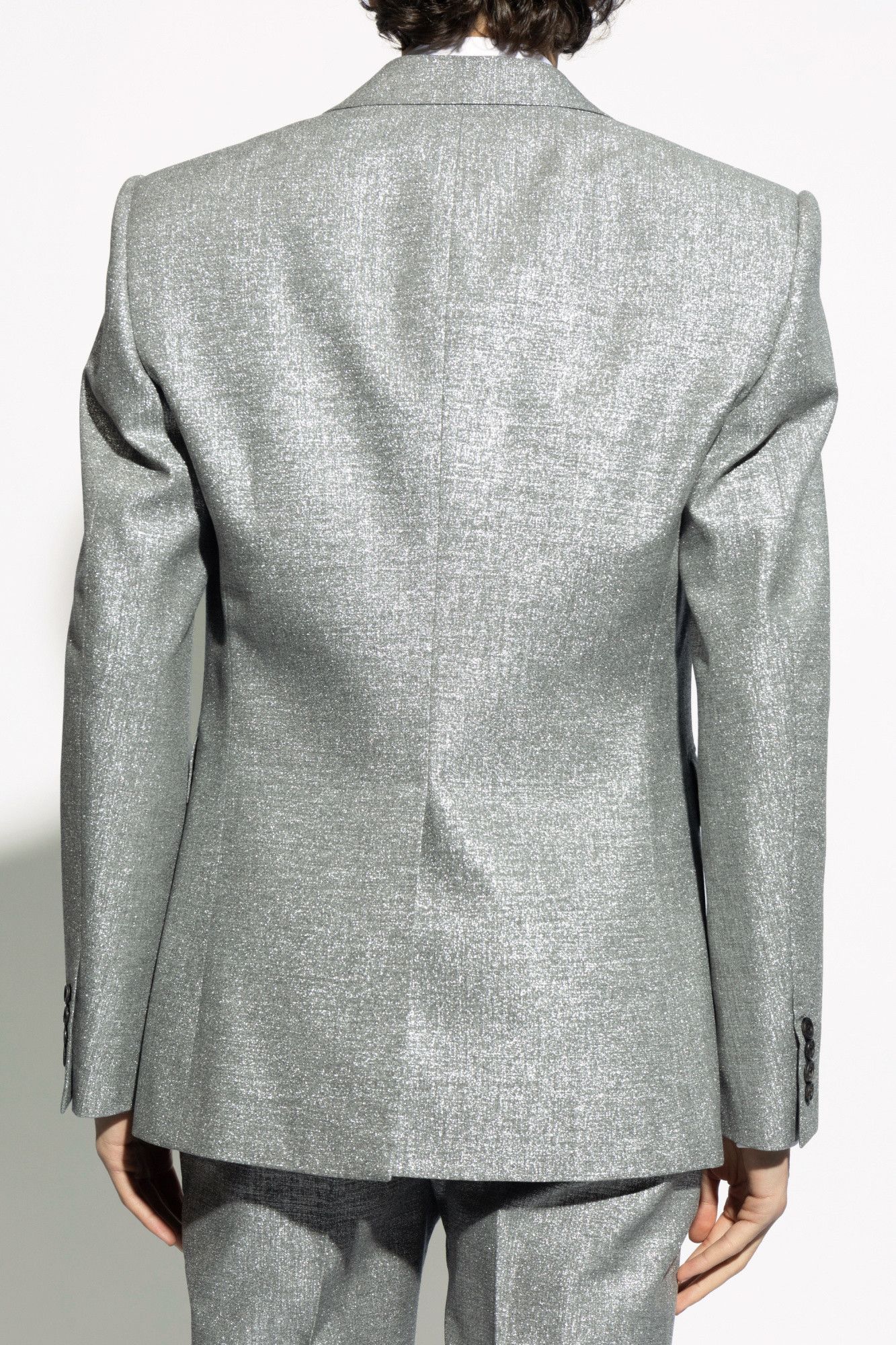 Alexander McQueen o1bcso1str0725 Peak Jacket in Silver Size US S / EU 44-46 / 1 - 4 Thumbnail