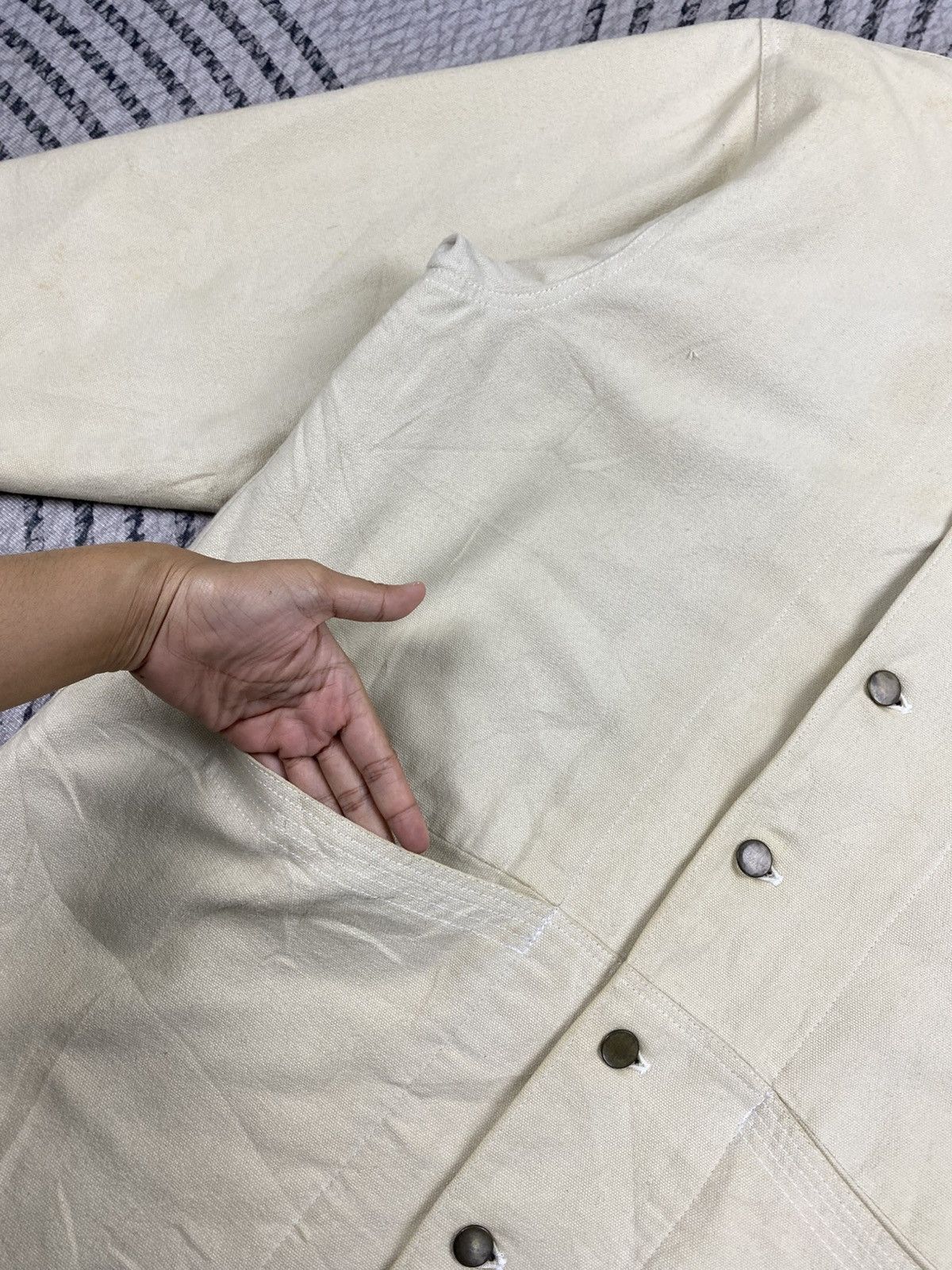 Vintage 🔥Vintae 80s COCKNEY Union Made Workwear Chore Jacket Size US M / EU 48-50 / 2 - 10 Thumbnail