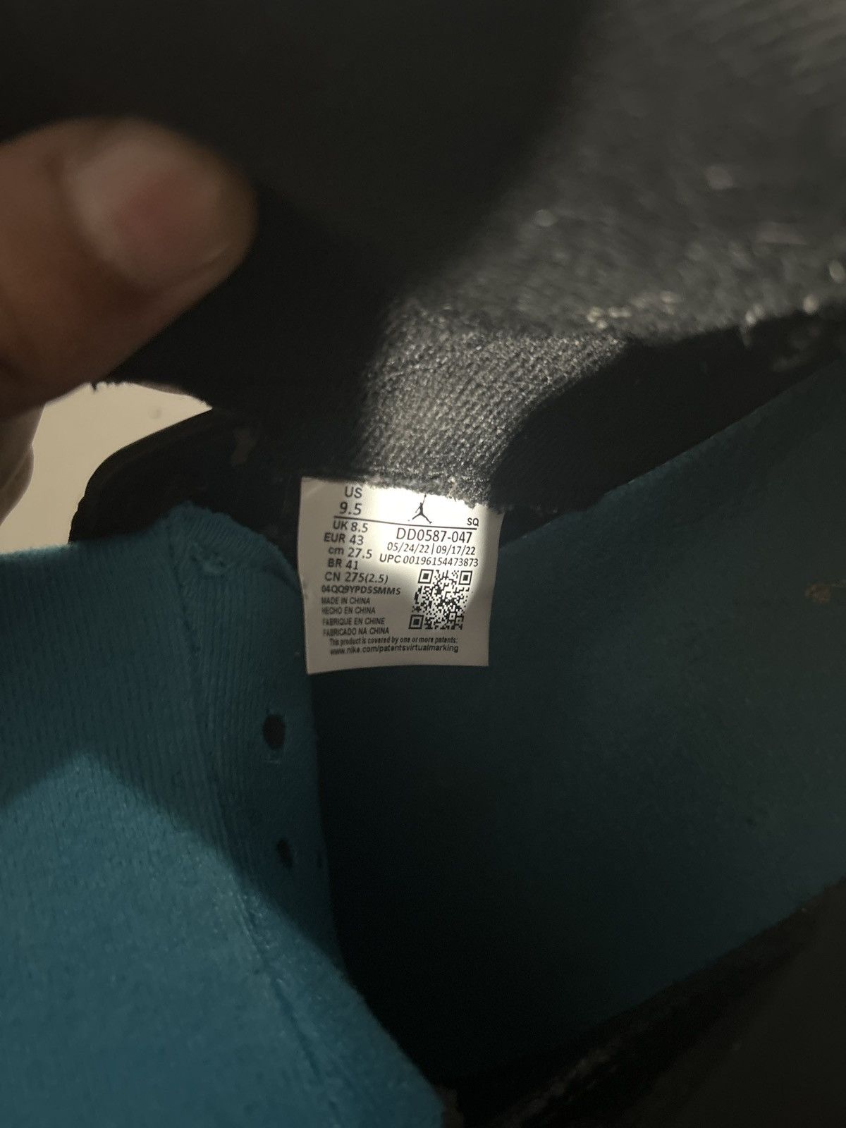Jordan Brand Jordan 5 aqua Size US 9.5 / EU 42-43 - 5 Thumbnail