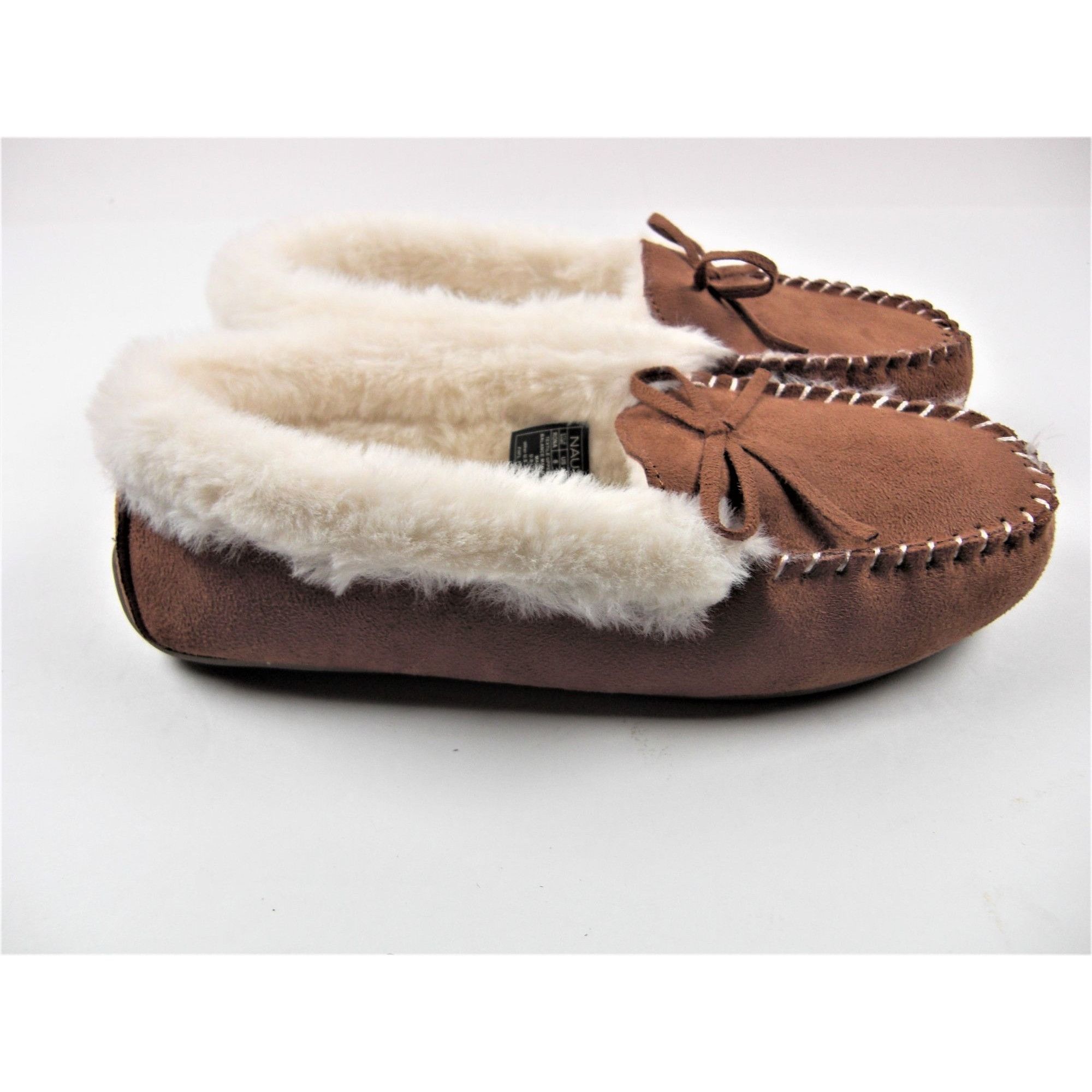 Nautica Nautica Shearling Women's Moccasin Suede Loafers Slip On Sho Size US 8 / IT 38 - 3 Thumbnail