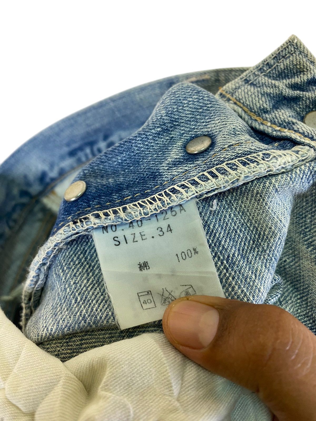 Spellbound Japanese Brand Spellbound Distressed Flare Jeans Size US 36 / EU 52 - 10 Thumbnail