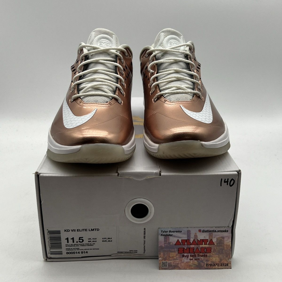 Nike Kd 7 elite eybl Size US 11.5 / EU 44-45 - 2 Thumbnail