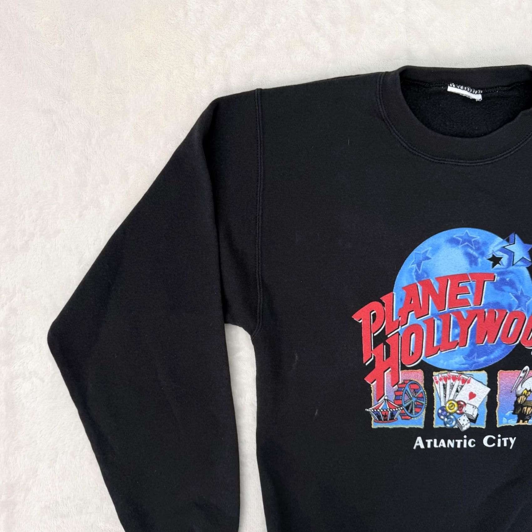 Planet Hollywood Planet Hollywood Sweatshirt Mens Small Black Atlantic City Graphic Pullover Size US S / EU 44-46 / 1 - 5 Thumbnail