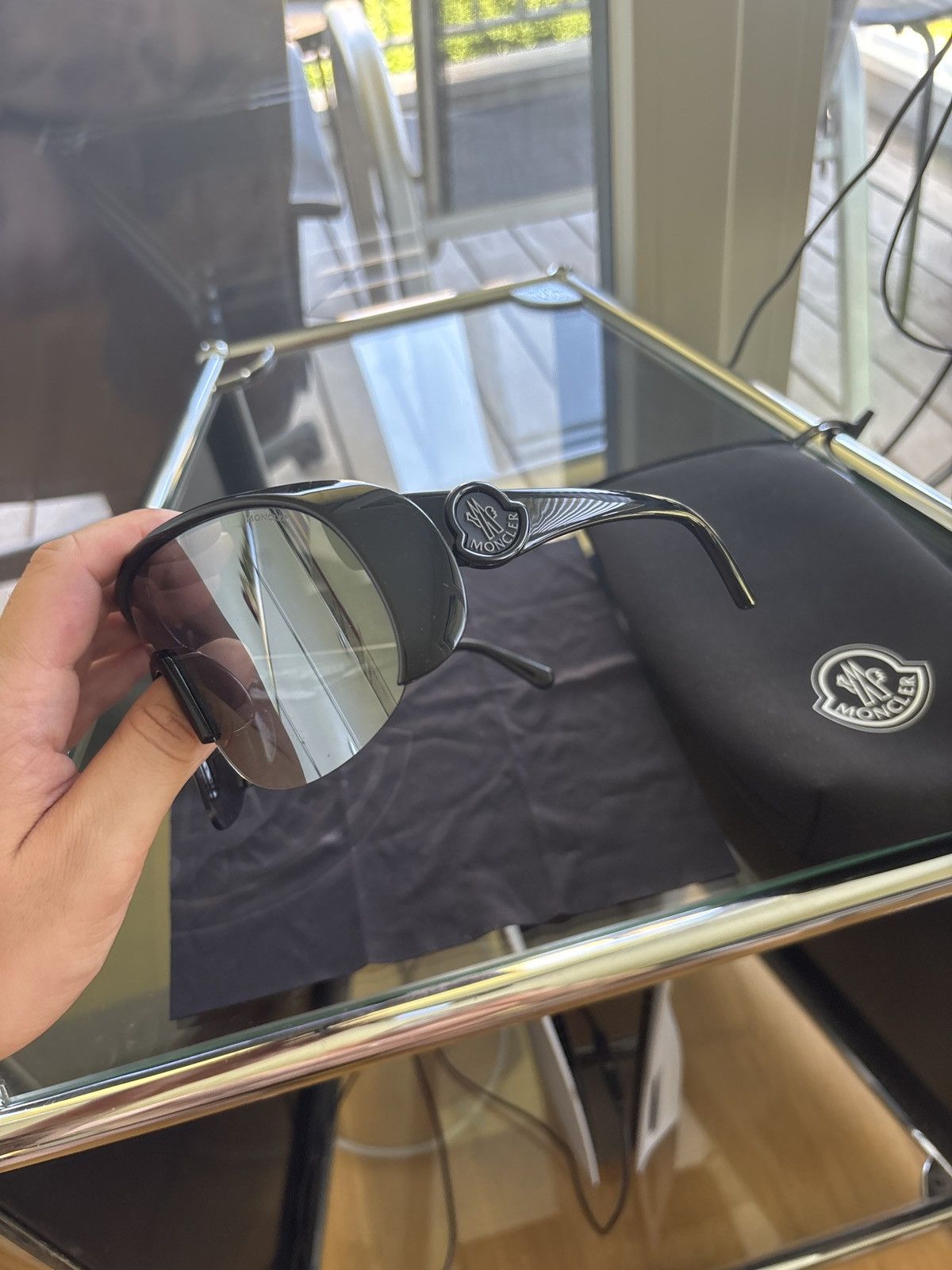 Moncler Exclusive Moncler Phantom Sunglasses Size ONE SIZE - 1 Thumbnail