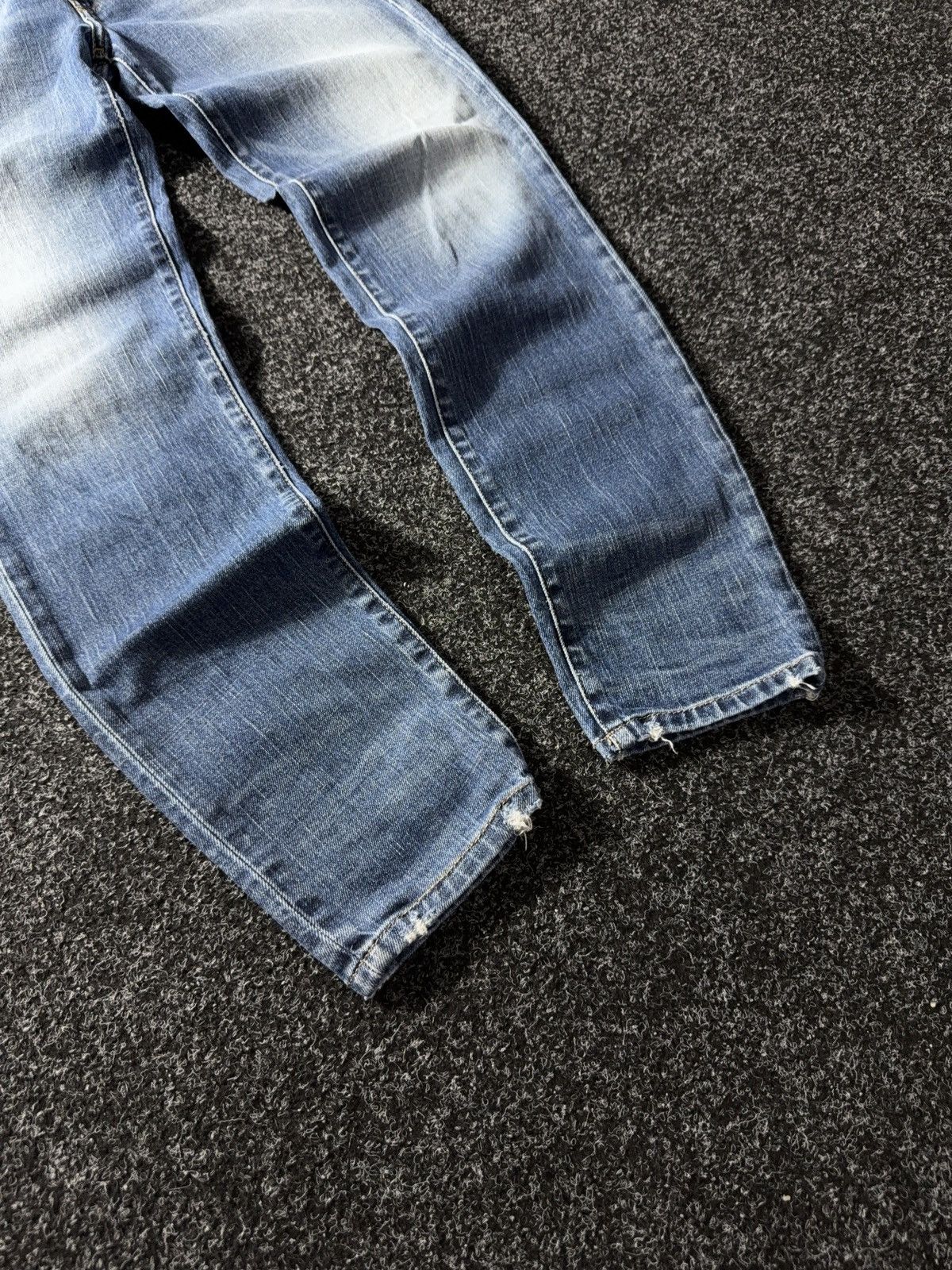 Diesel × If Six Was Nine × Vintage Vintage Diesel Industry Distressed Jeans skinny denim pants Size 29" - 4 Thumbnail
