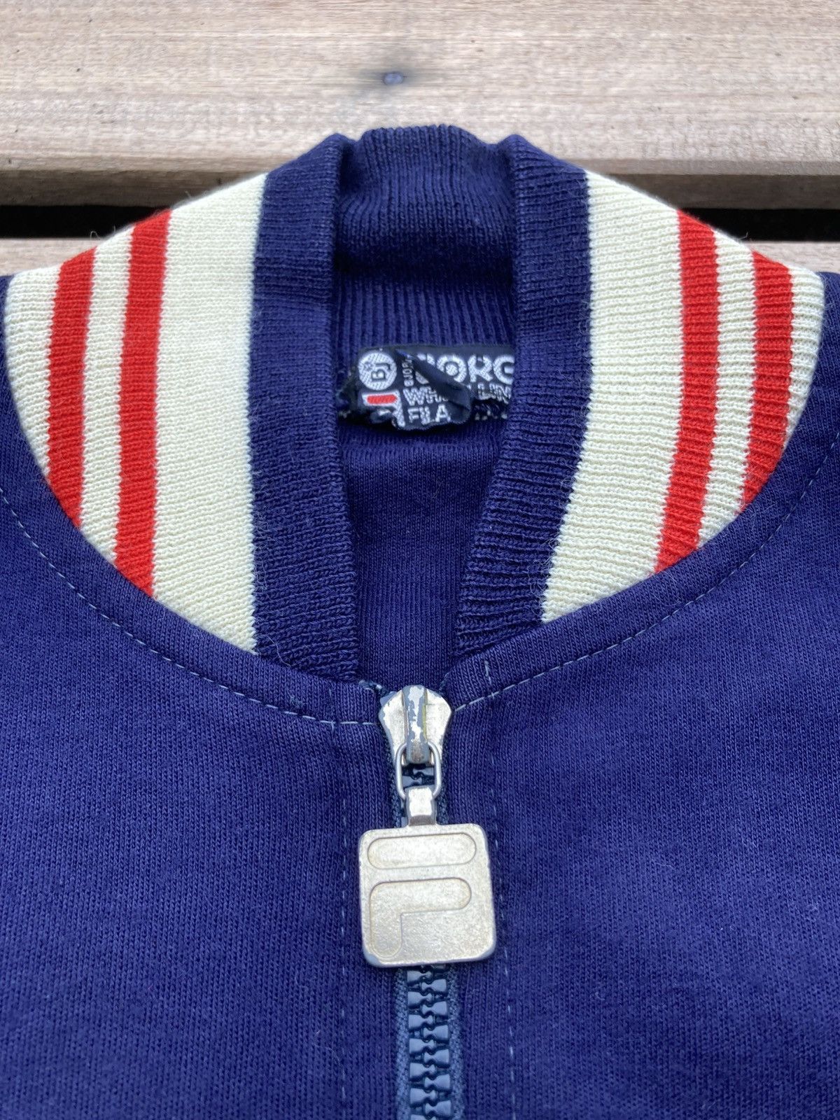 Fila Vintage 1970s FILA Bjorn Borg Track Top Sweater Jackets Size US XS / EU 42 / 0 - 7 Thumbnail