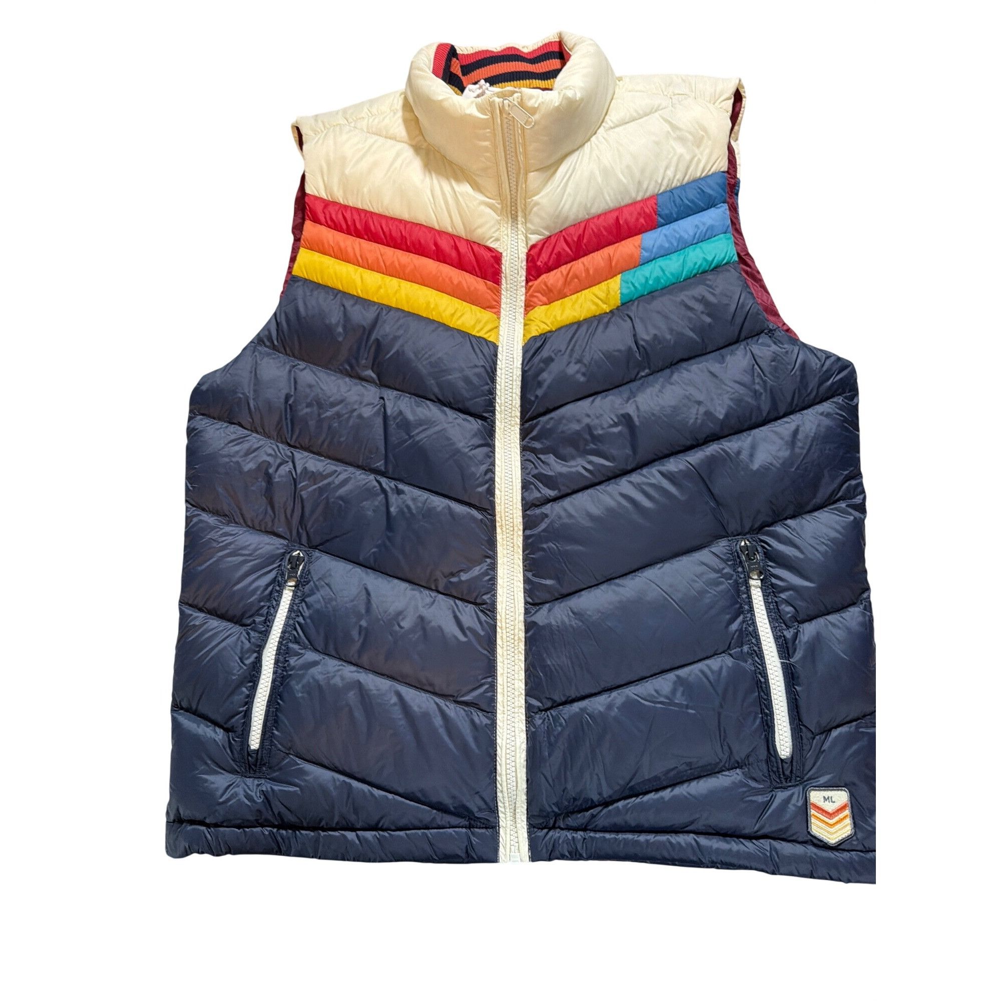Marine Layer NWT Marine Layer ML Whistler Down Puffer Vest Men's M MSRP$1 Size US M / EU 48-50 / 2 - 2 Thumbnail
