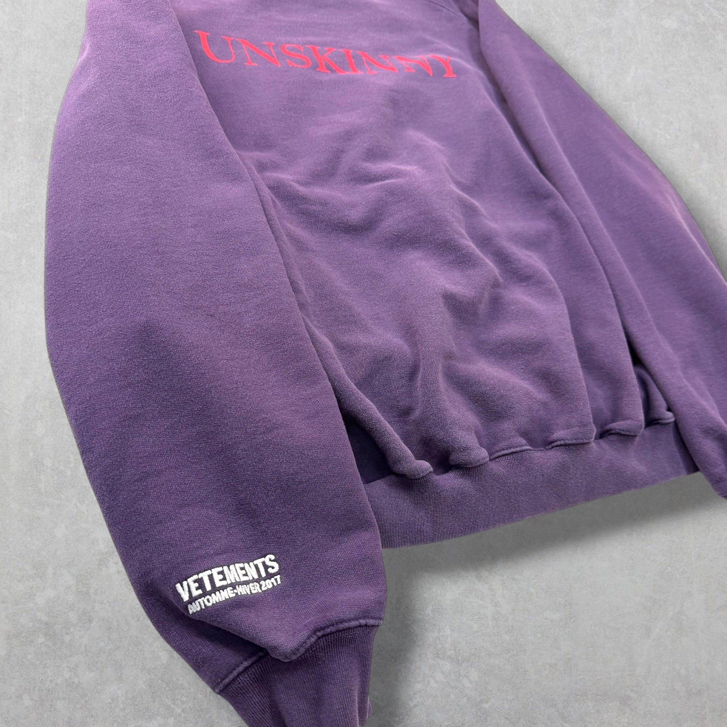 Vetements Vetements "Unskinny" Sweatshirt M Size US M / EU 48-50 / 2 - 3 Thumbnail