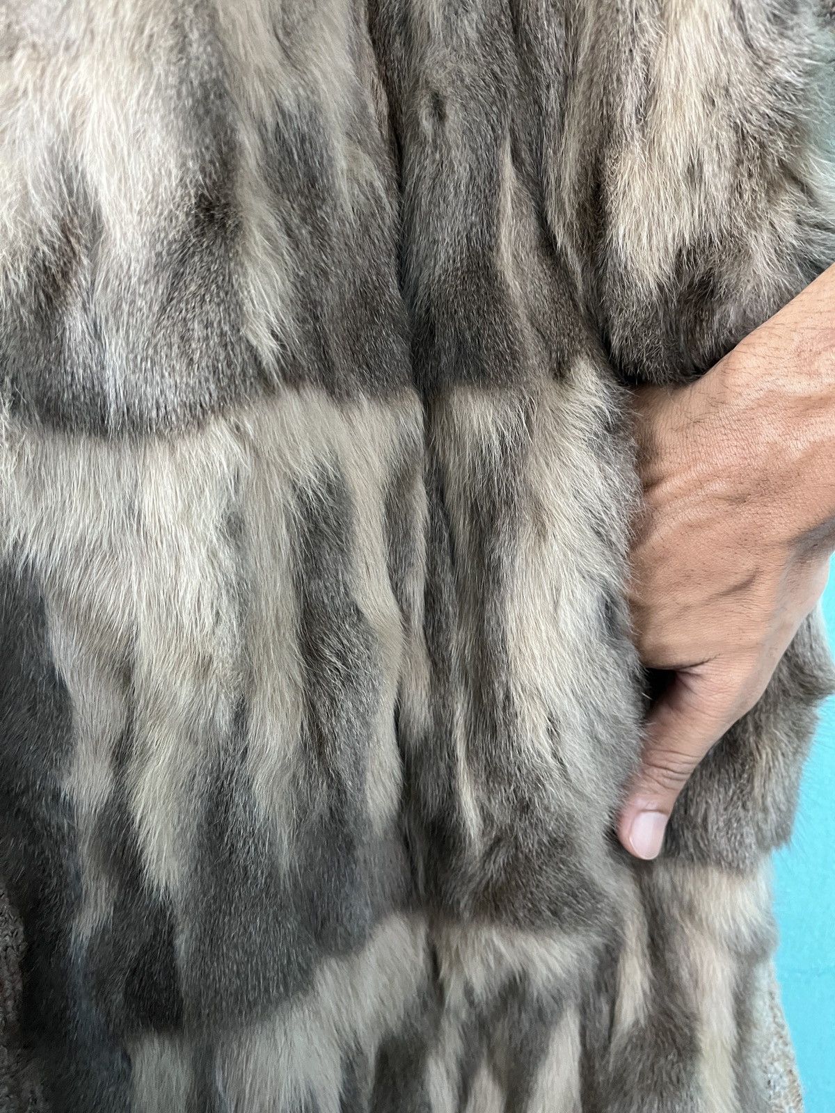 If Six Was Nine × Le Grande Bleu (L.G.B.) Vintage Japanese fur vest Size US L / EU 52-54 / 3 - 8 Thumbnail