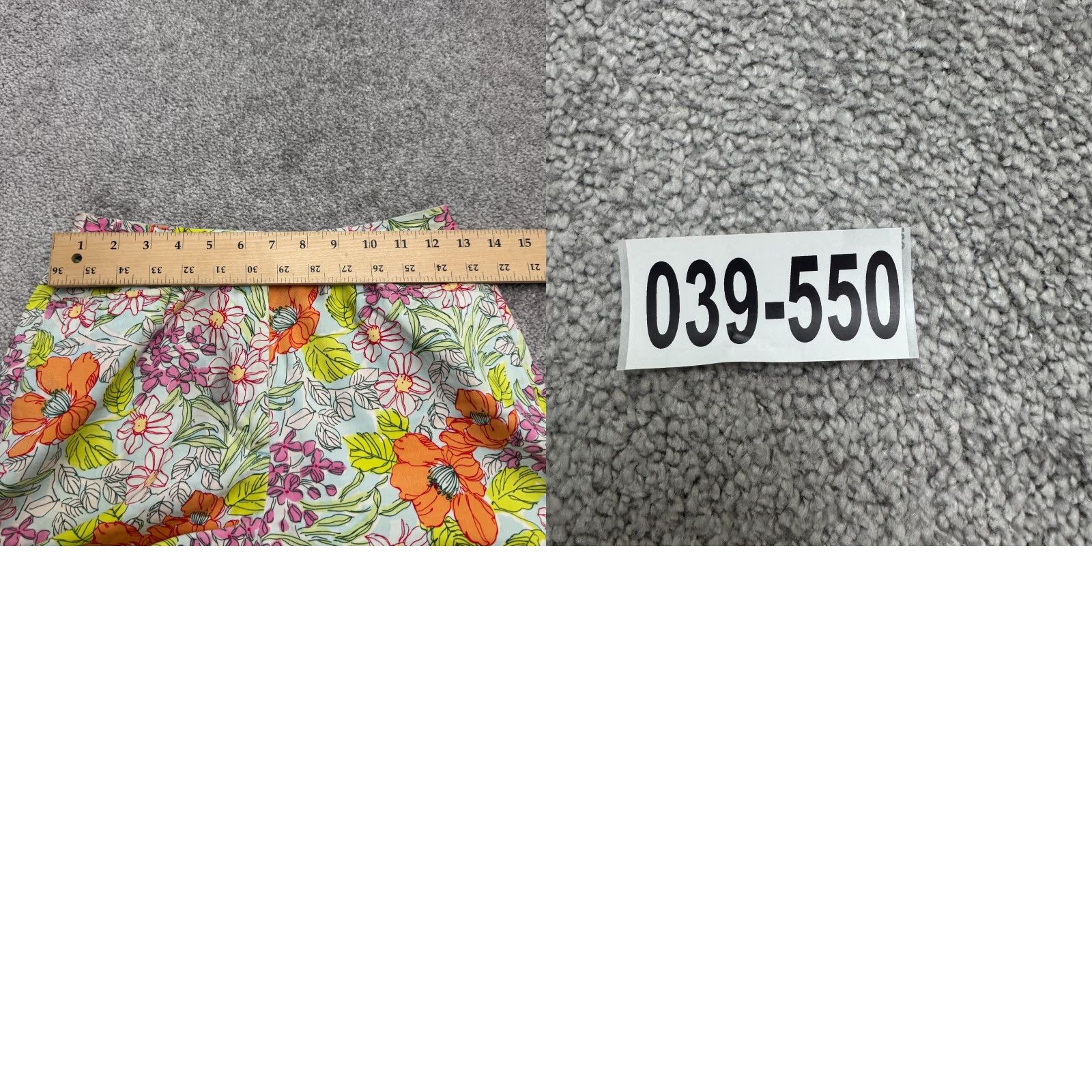Talbots Talbots Pants Cropped Chino Multicolor Floral Stretch Cotton Blend Womens 6 Regular Inseam 25 in Straight Size 28" / US 6 / IT 42 - 10 Thumbnail