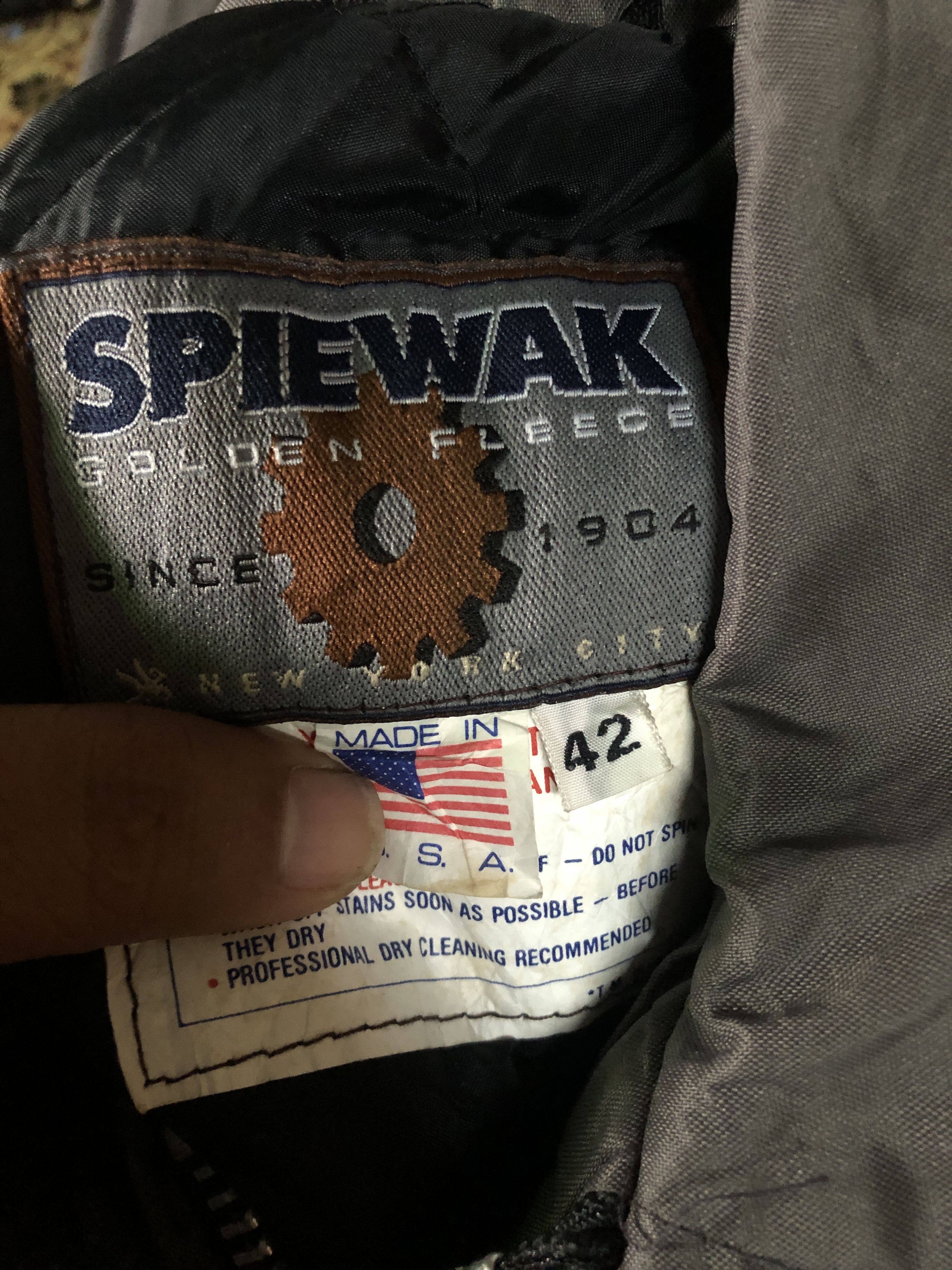 I. Spiewak And Sons Spiewak Golden Fleece Water Proof Jacket Size US L / EU 52-54 / 3 - 3 Thumbnail