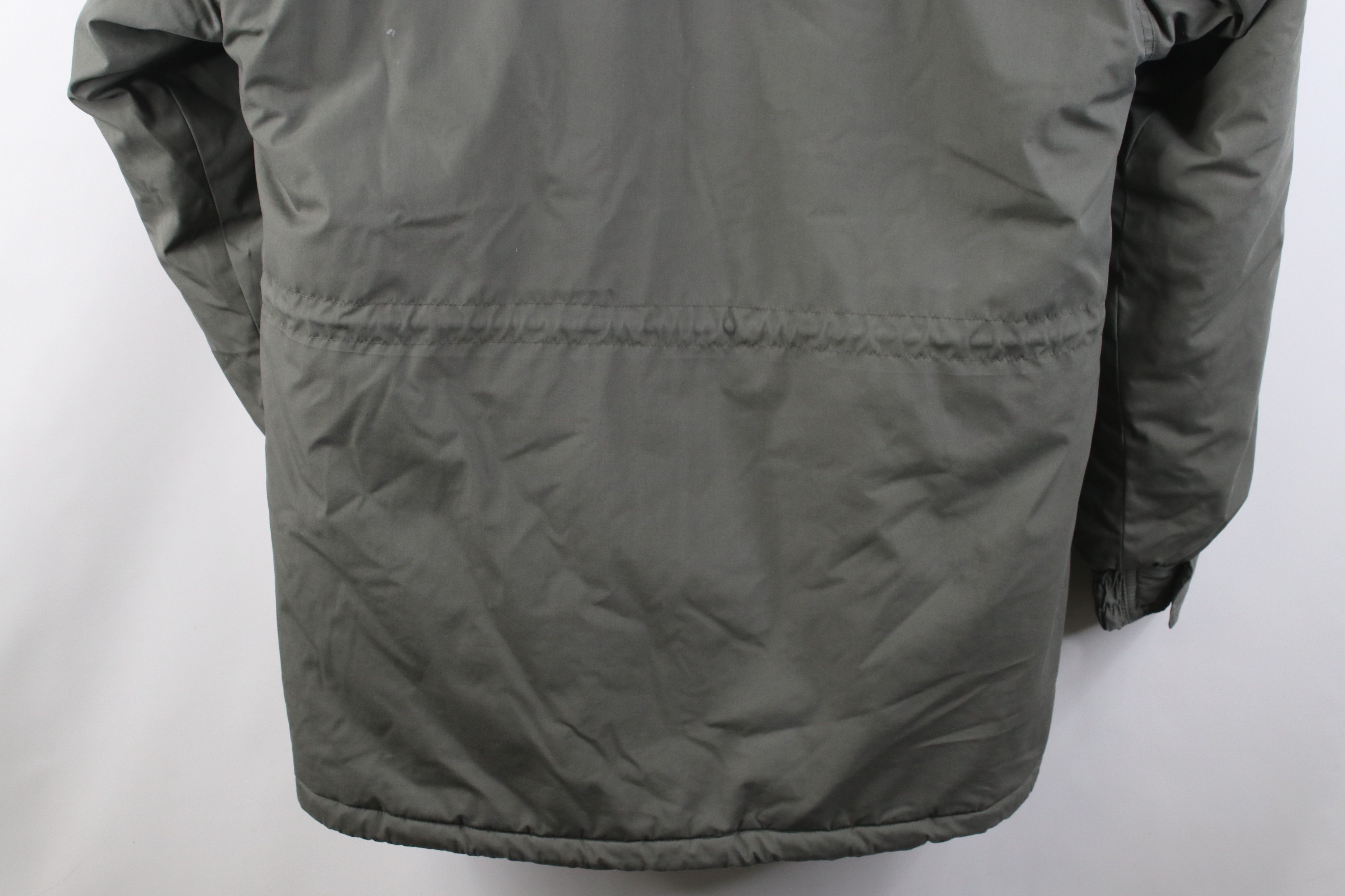 Vintage Vintage 90s Streetwear Hooded Puffer Parka Jacket Green Size US M / EU 48-50 / 2 - 16 Thumbnail