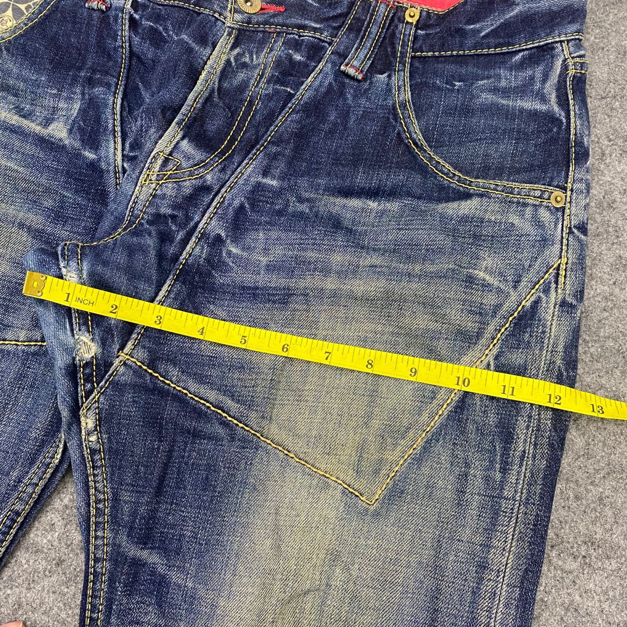Eternal 💥Best Offer💥Vintage Eternal Distressed Denim Size US 36 / EU 52 - 5 Thumbnail