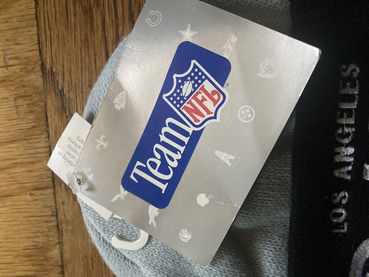NFL × Sports Specialties × Vintage Vintage Los Angeles Raiders Beanie Hat Sports Specialties Size ONE SIZE - 4 Thumbnail