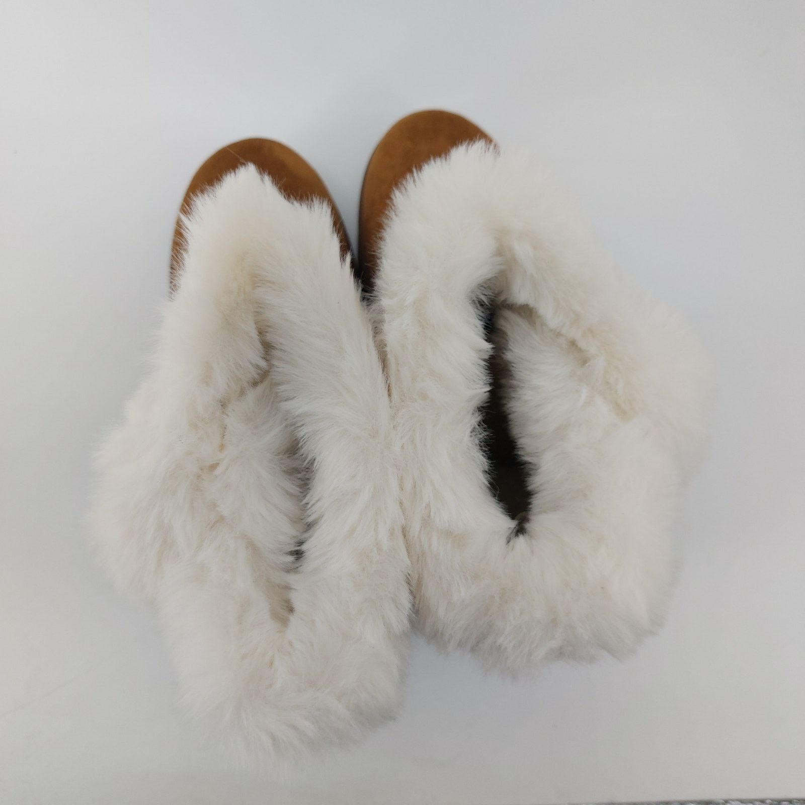 Other SO Womens Size 8 Abigail Women's Boots Faux-Fur Winter Brown Size US 8 / IT 38 - 4 Thumbnail