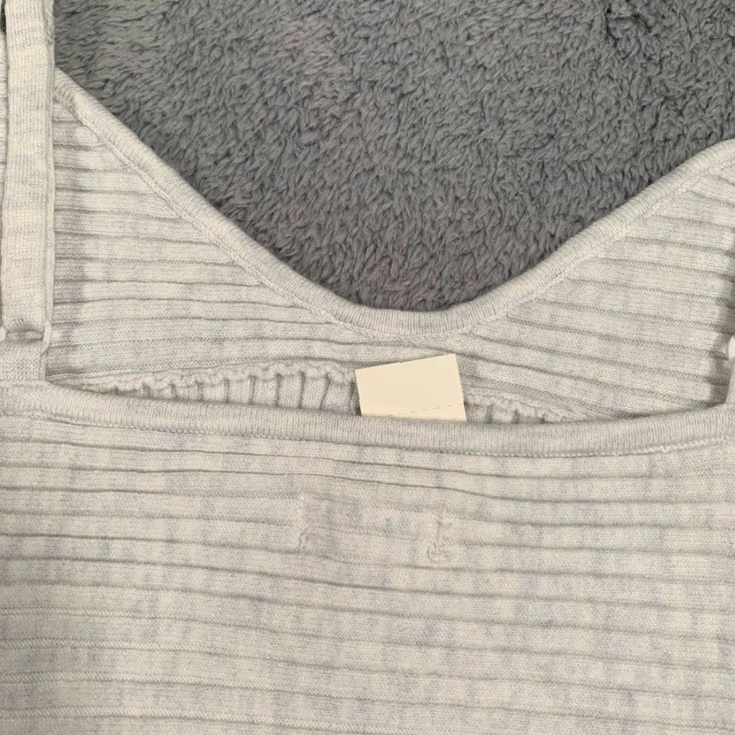 Vintage **Aerie White Regular Fit Cropped Camisole Top** User: Aerie White Regular Fit Cropped Camisole Top Size L / US 10 / IT 46 - 7 Thumbnail