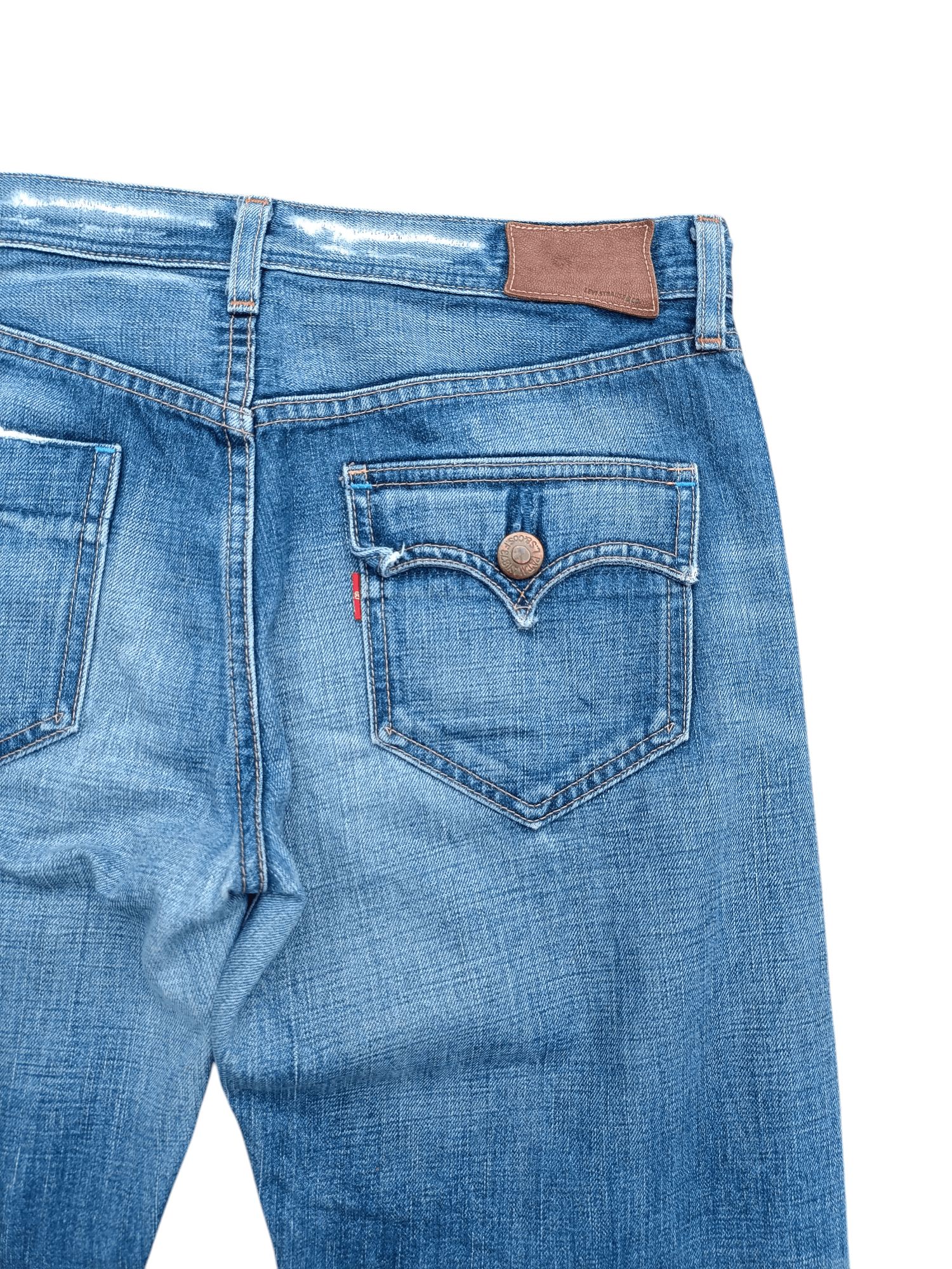 Levi's × Levi's Made & Crafted × Vintage Vintage 80s Flared Selvedge Denim Levis Jeans Size US 30 / EU 46 - 12 Thumbnail