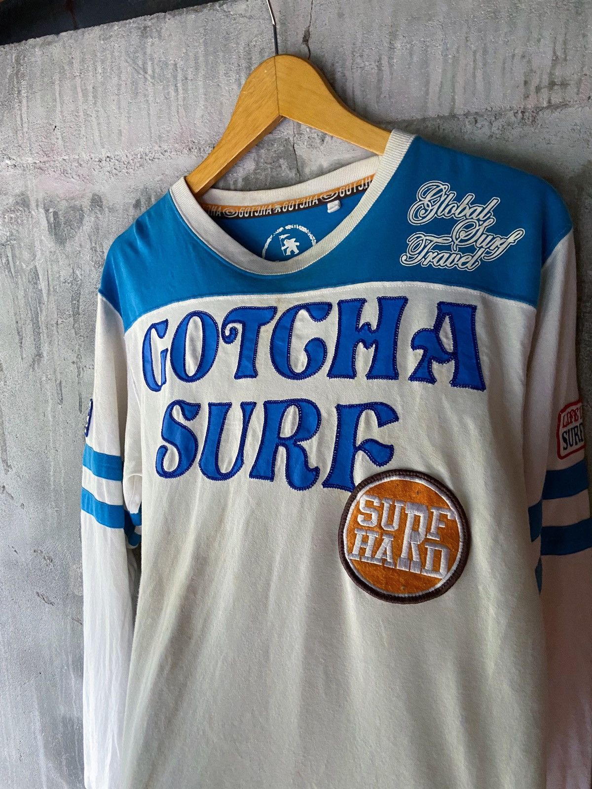 Japanese Brand LIFE IS SURF SURF HARD LONG SLEEVE Size US M / EU 48-50 / 2 - 6 Thumbnail