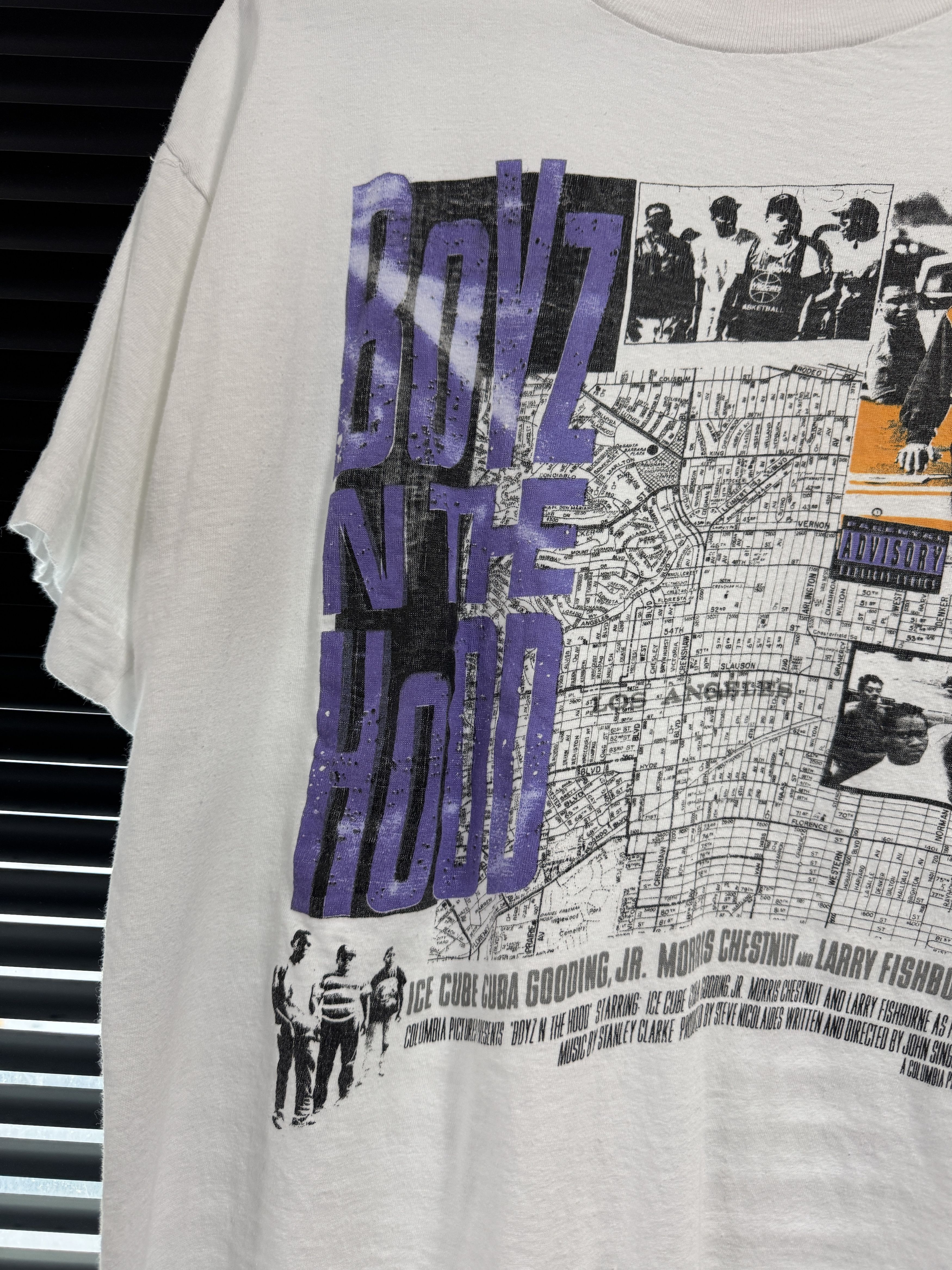 Rap Tees Vintage 90s Boyz N The Hood Promo Tee Size US XL / EU 56 / 4 - 3 Thumbnail