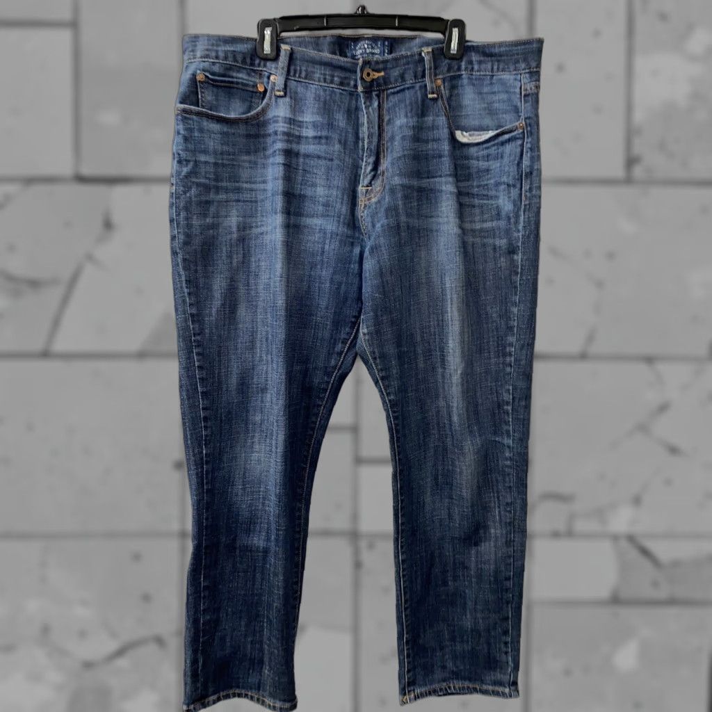 Lucky Brand Lucky Brand Mens Jeans Straight W40xL30 Blue Mens Size US 40 / EU 56 - 1 Thumbnail