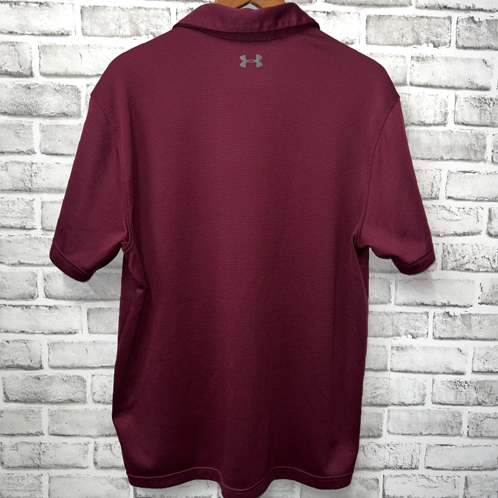 Under Armour Under Armour HeatGear Polo Shirt Mens XL Red Size US XL / EU 56 / 4 - 4 Thumbnail