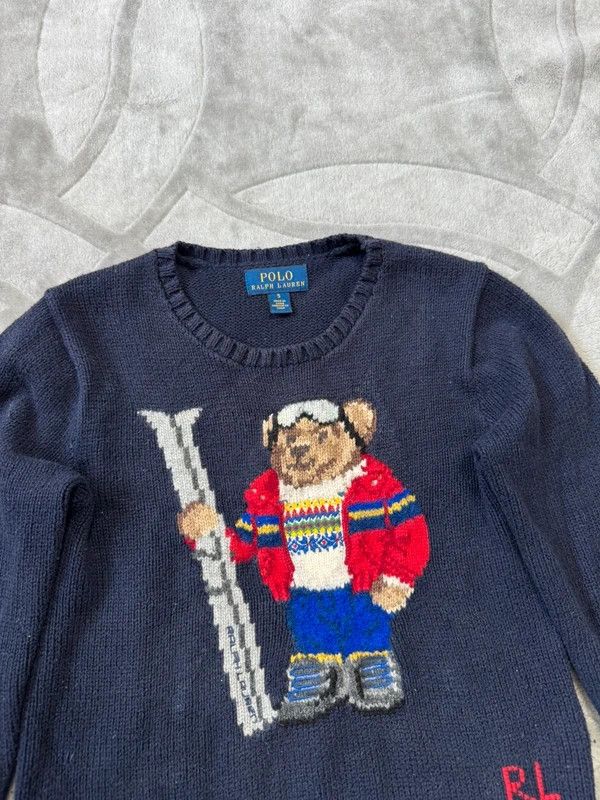 Polo Ralph Lauren Polo Ralph Lauren Ski Teddy Bear Pullover Sweater size 5 115 Size XXS / US 00 / IT 34 - 4 Thumbnail