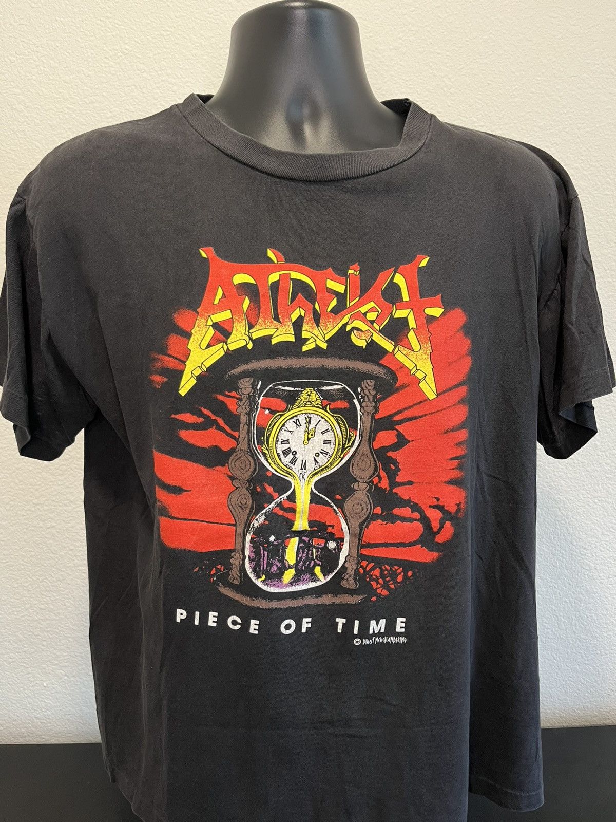 Vintage Atheist shirt vintage 90s heavy metal band Size US L / EU 52-54 / 3 - 3 Thumbnail