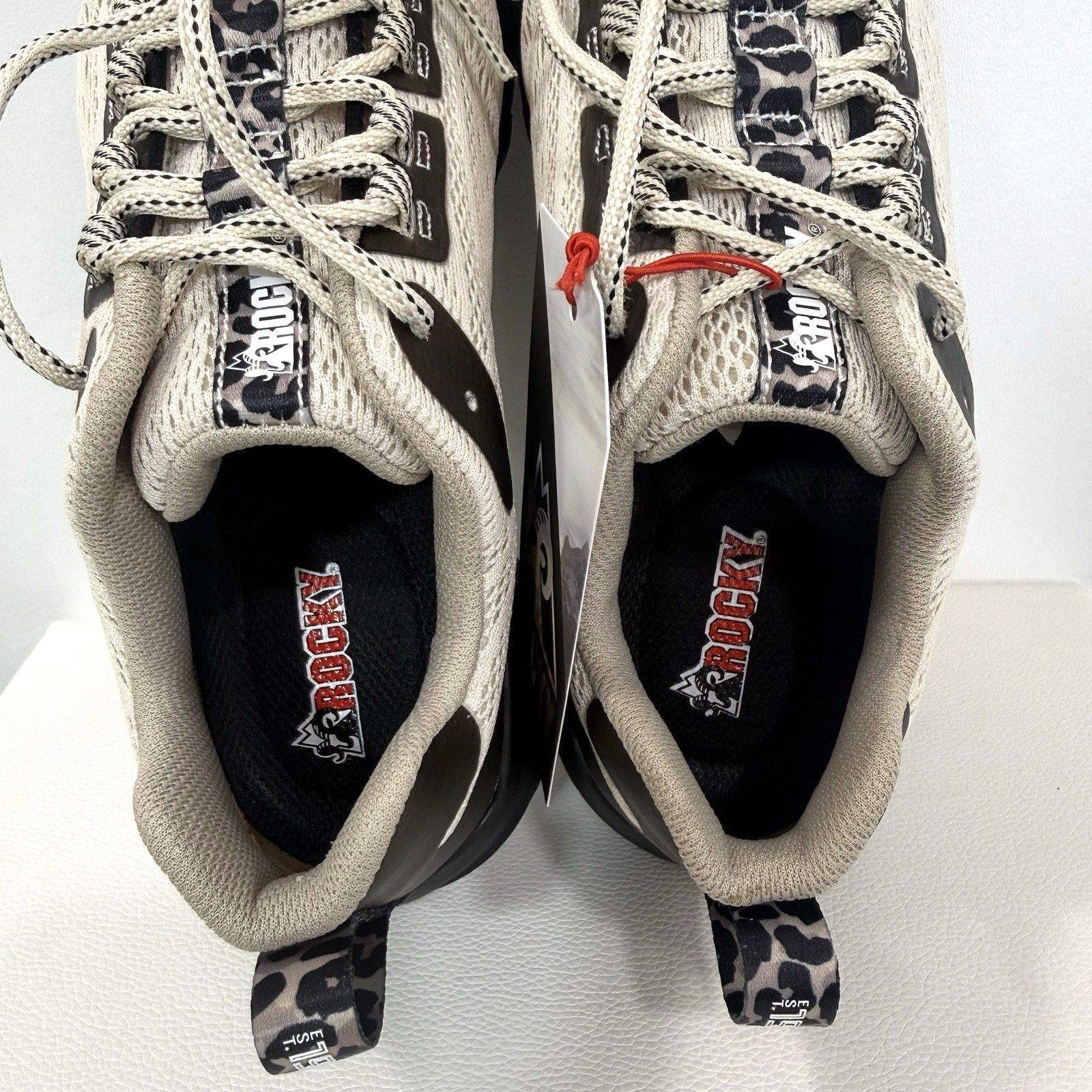 Rocky Rocky V-Lite Women's Composite Work Shoe Size 8M Light Brown Size US 8 / IT 38 - 9 Thumbnail