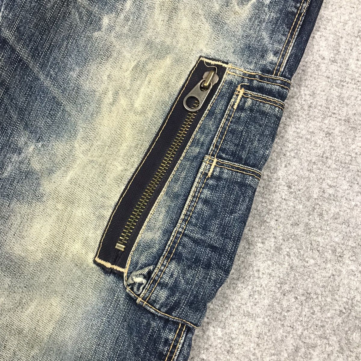 Japanese Brand BAGGY JEANS BLUE WAY JAPAN DENIM PANTS Size US 32 / EU 48 - 5 Thumbnail