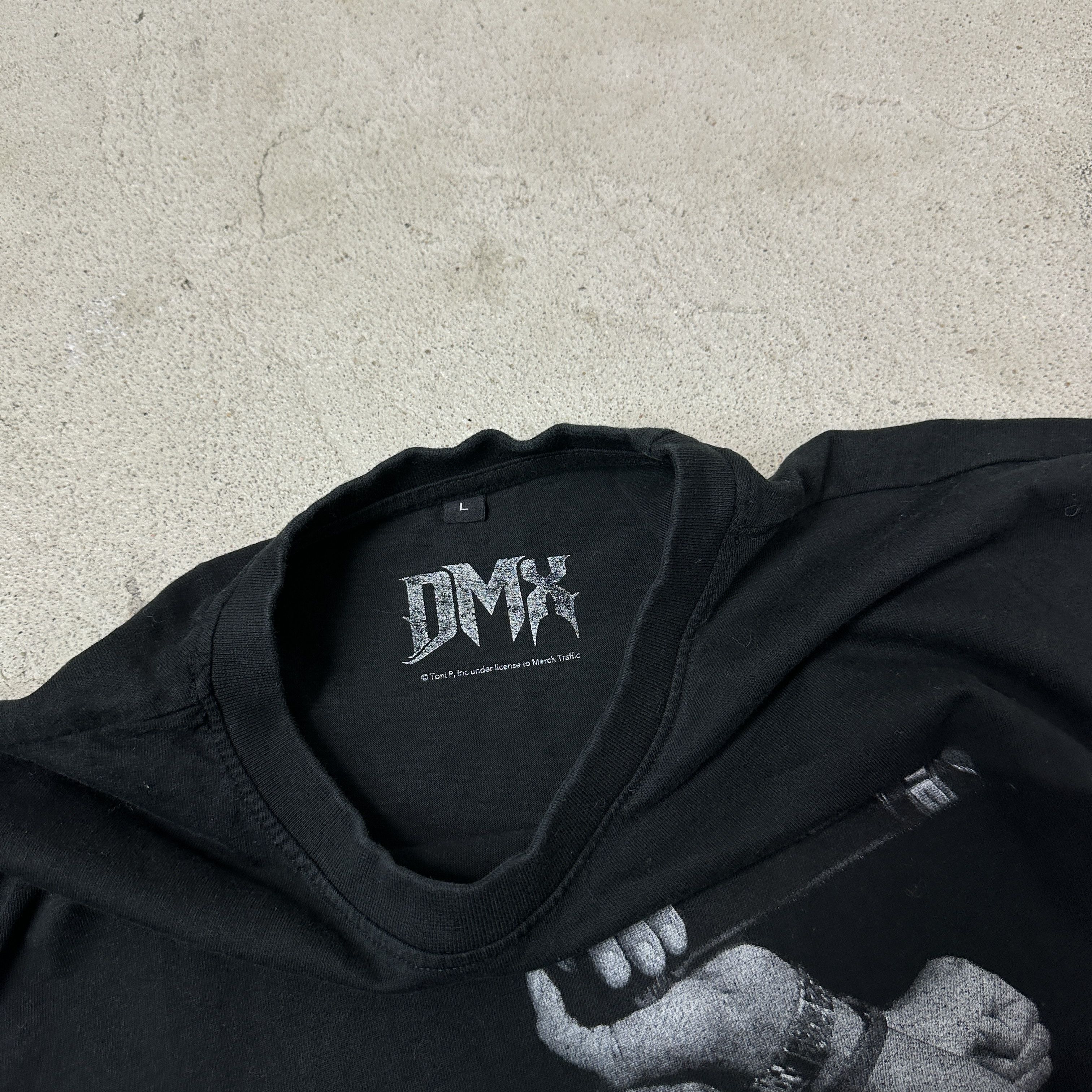Vintage Vintage Streetwear Hip Hop DMX Printed T-shirt Y2K Size US L / EU 52-54 / 3 - 3 Thumbnail