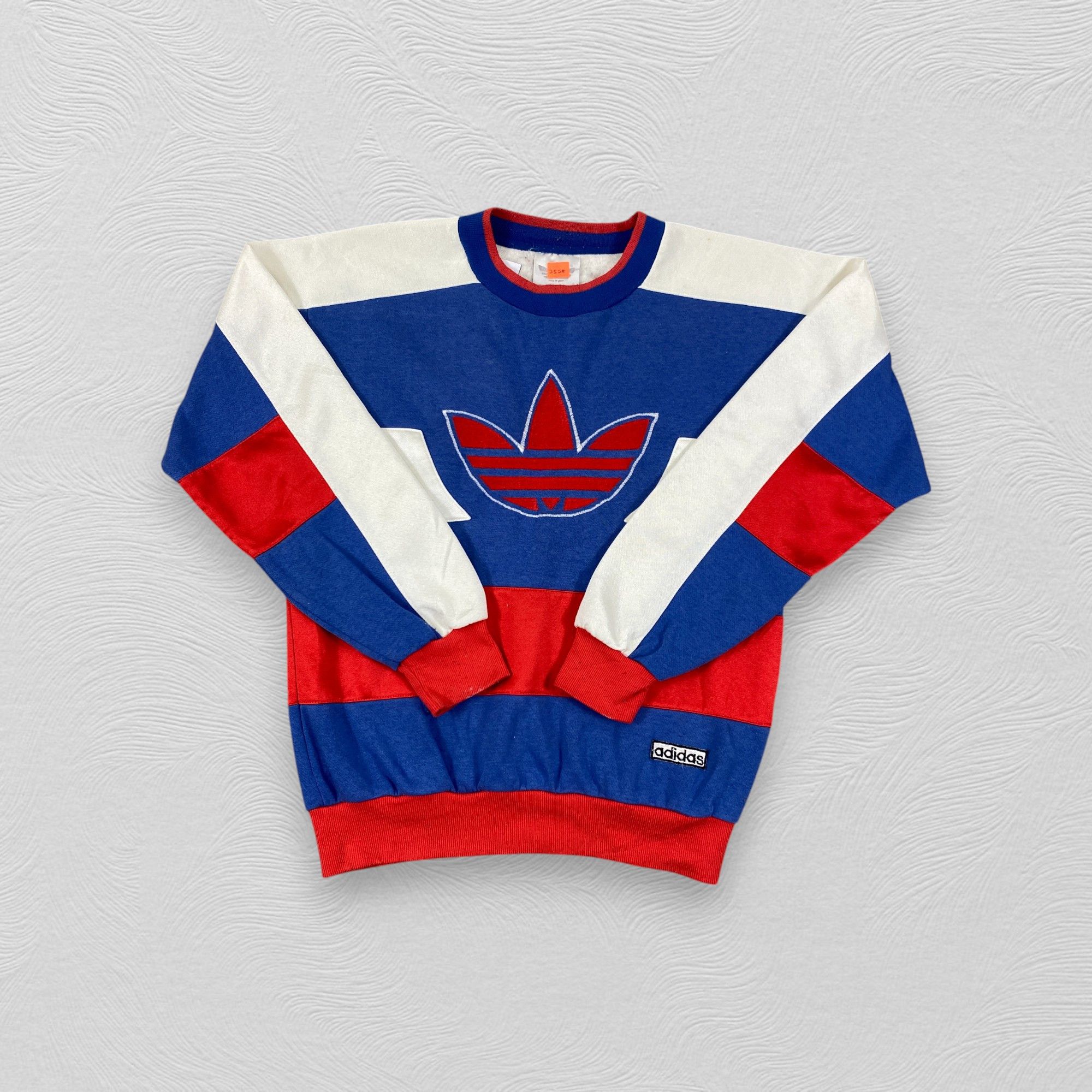 Japanese Brand Vintage adidas Big Logo Sweatshirt Jacket- J528 Size US S / EU 44-46 / 1 - 3 Thumbnail