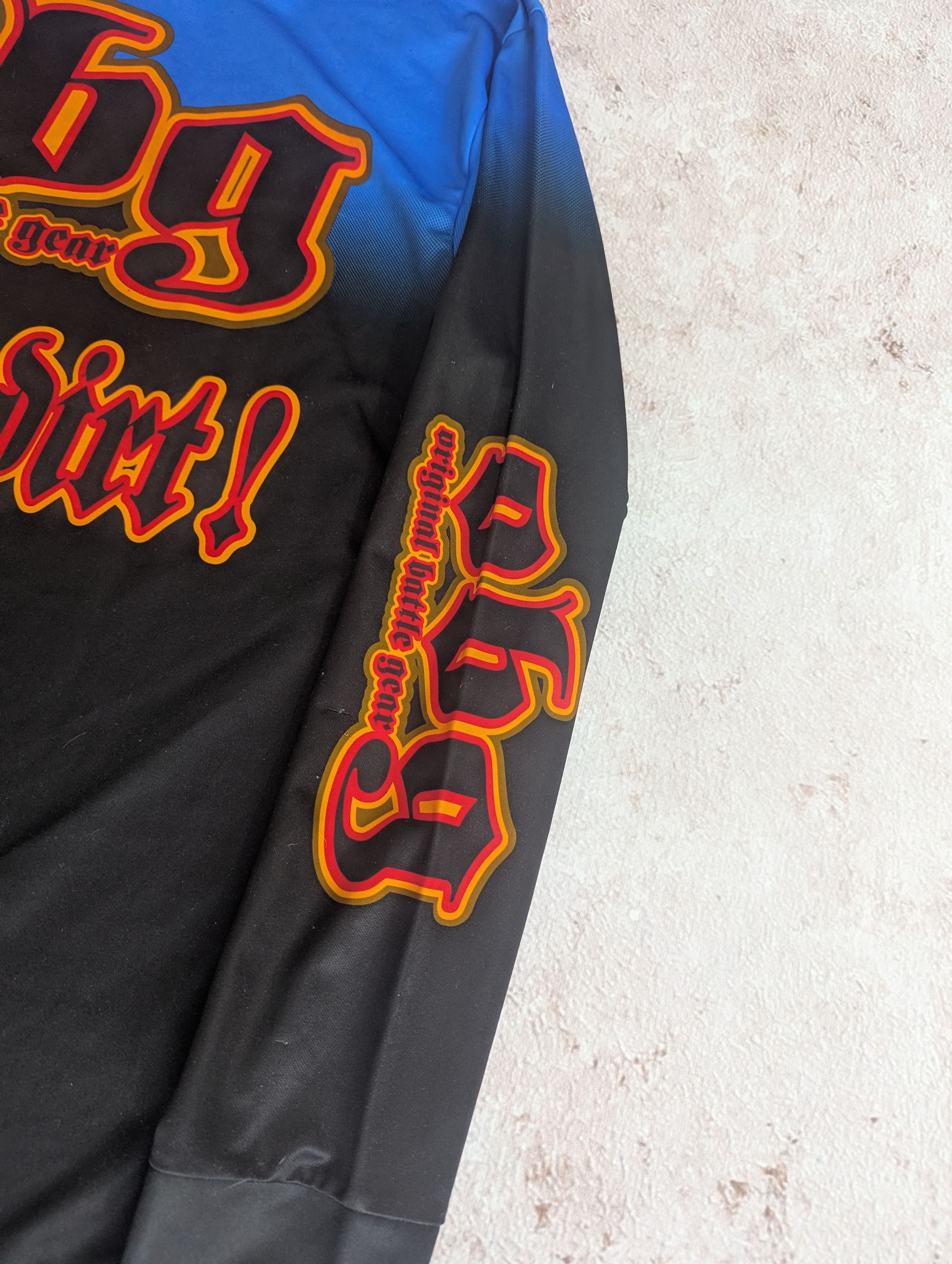 Thunderdome Battle Gear Rave Jersey Vintage 90s dirt rare Size US L / EU 52-54 / 3 - 9 Thumbnail