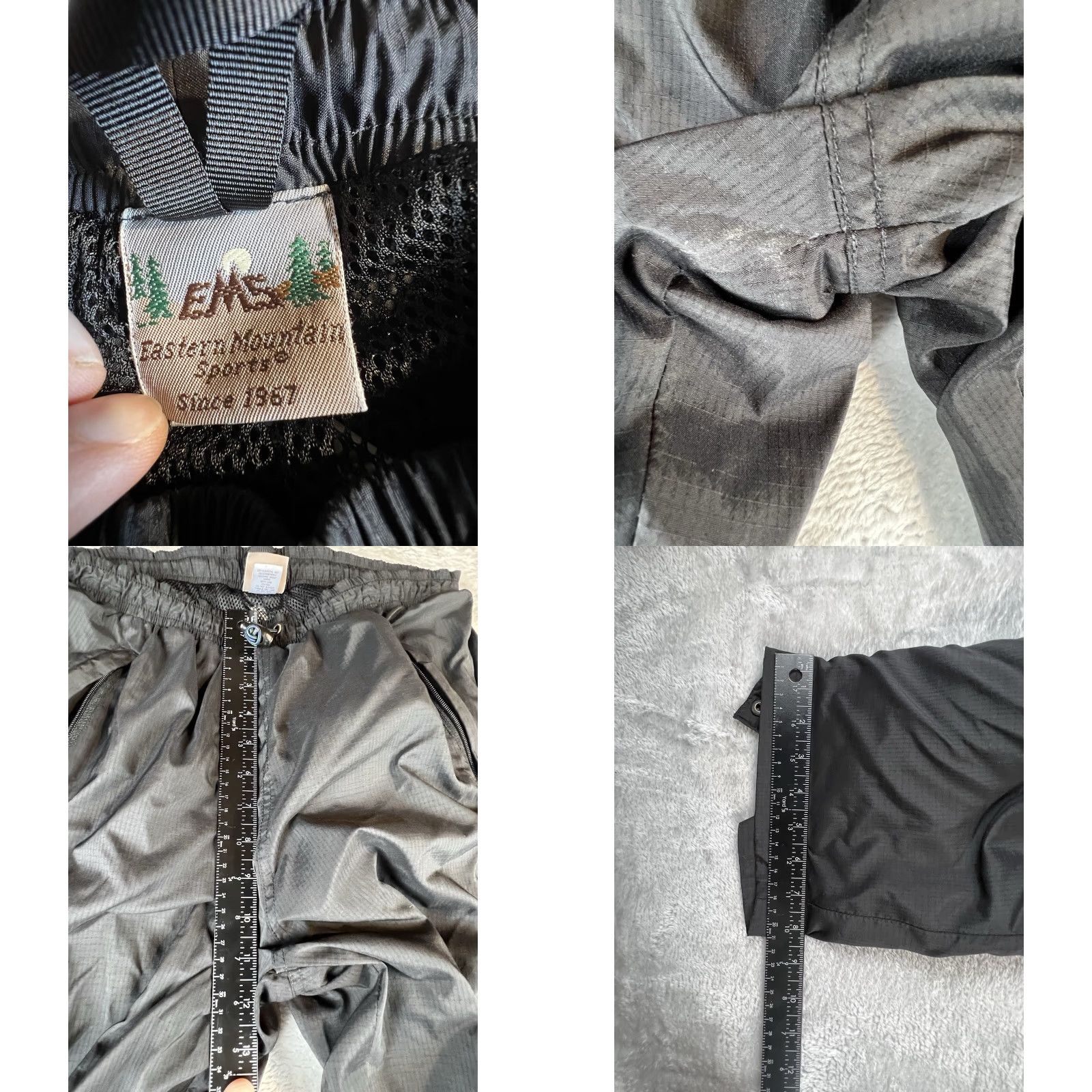 Eastern Mountain Sports EMS Eastern Mountain Sports Ski Rain Pants Womens S Black Size 28" / US 6 / IT 42 - 8 Thumbnail