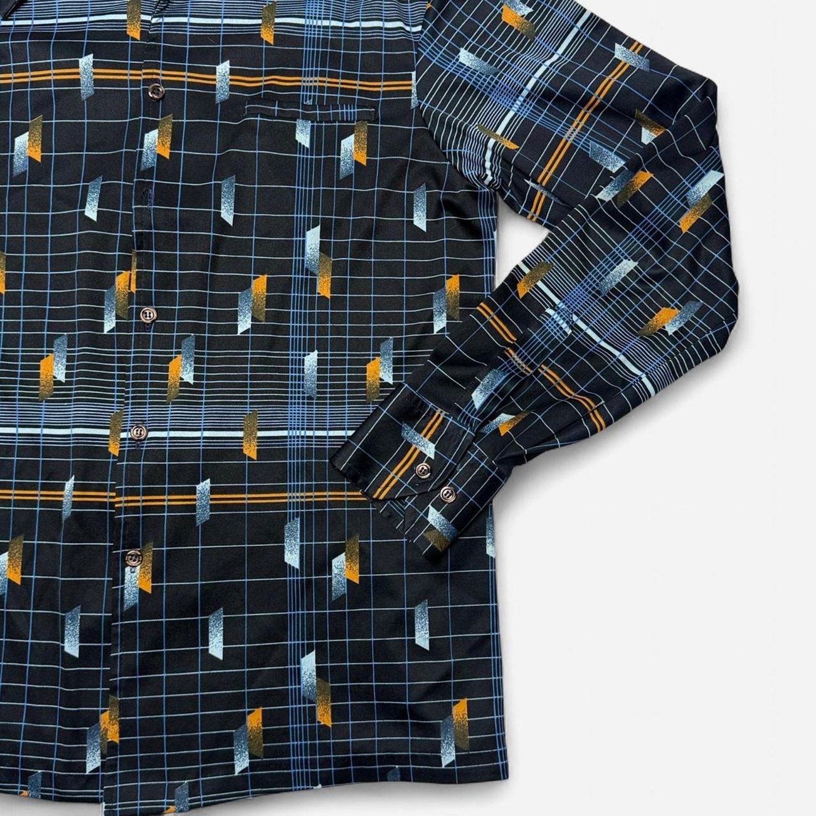 Other Mens 70s Aladdinette California long sleeve button shirt L Size US L / EU 52-54 / 3 - 6 Thumbnail