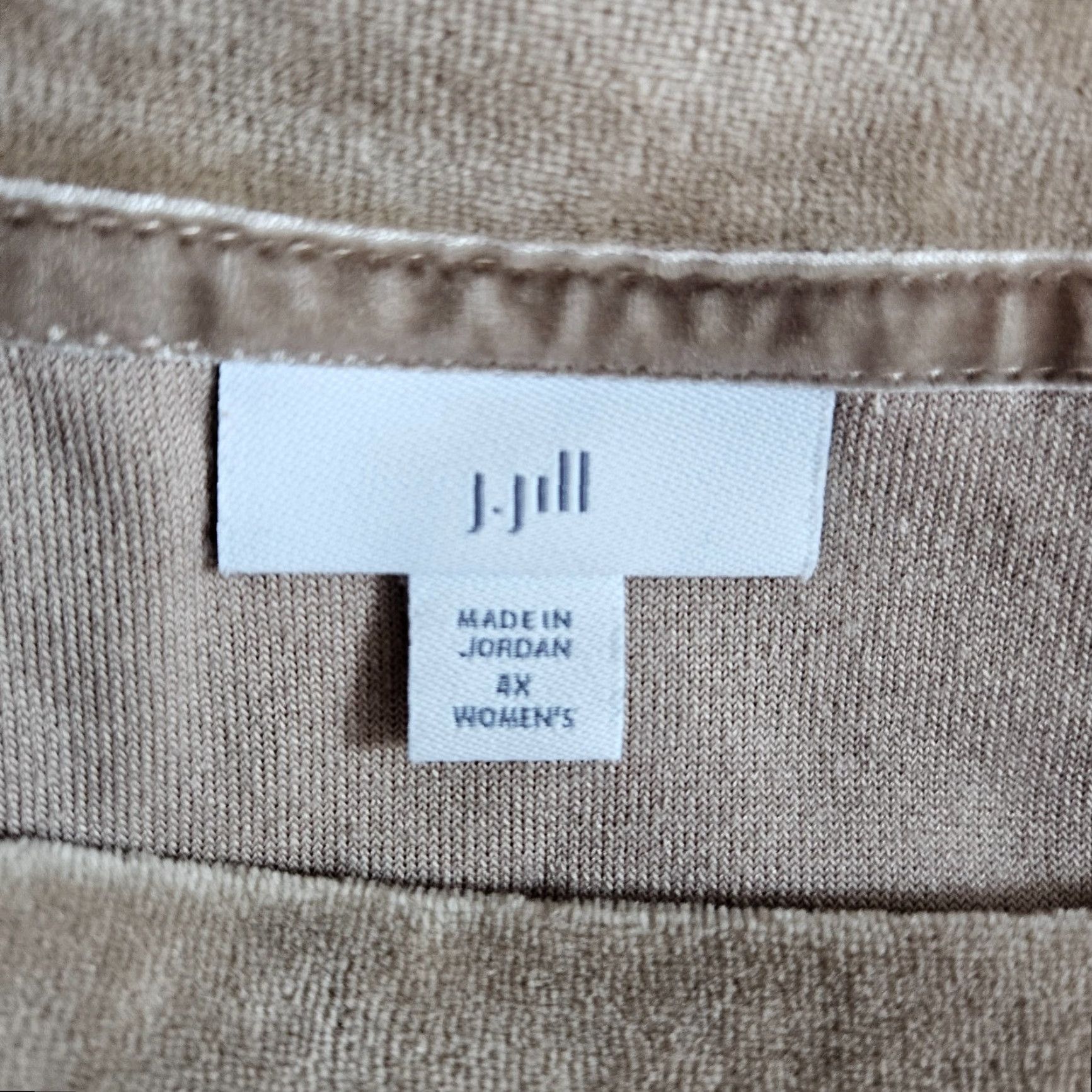 J. Jill **J Jill Women's Solid Brown Long Sleeve Cotton Blend Blouse Size 4X** User: J Jill Women's Solid Brown Long Sleeve Cotton Blend Blouse Size 4X Size XXL / US 16-18 / IT 52-54 - 5 Thumbnail