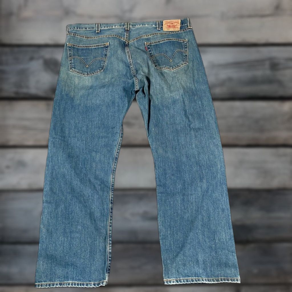 VINTAGE Levi's 501 XX Straight Jeans Men's 44 x 30 Blue Denim Medium Wash 90s Classic
