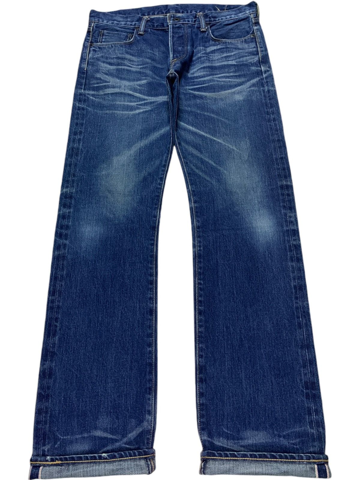 KURO Vintage Japanese Kuro Mud Wash Selvedge Jeans Size US 33 - 1 Thumbnail