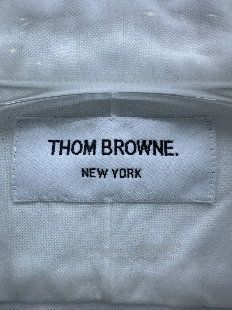 Thom Browne Thom Browne Striped short-sleeve T-shirt Size US XS / EU 42 / 0 - 3 Thumbnail