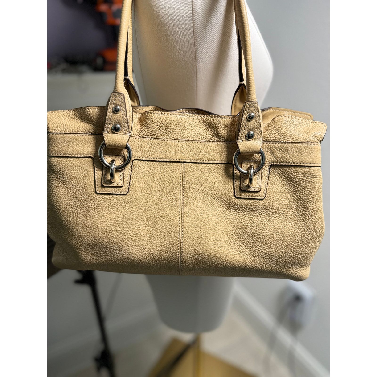 Coach Coach Penelope Pebbled Leather Satchel in Marigold AS IS Size ONE SIZE - 2 Thumbnail