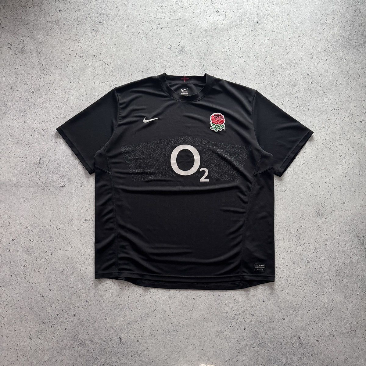 Nike Nike England Rugby Shirt XXL Black O2 Soccer Jersey Size US XXL / EU 58 / 5 - 1 Thumbnail