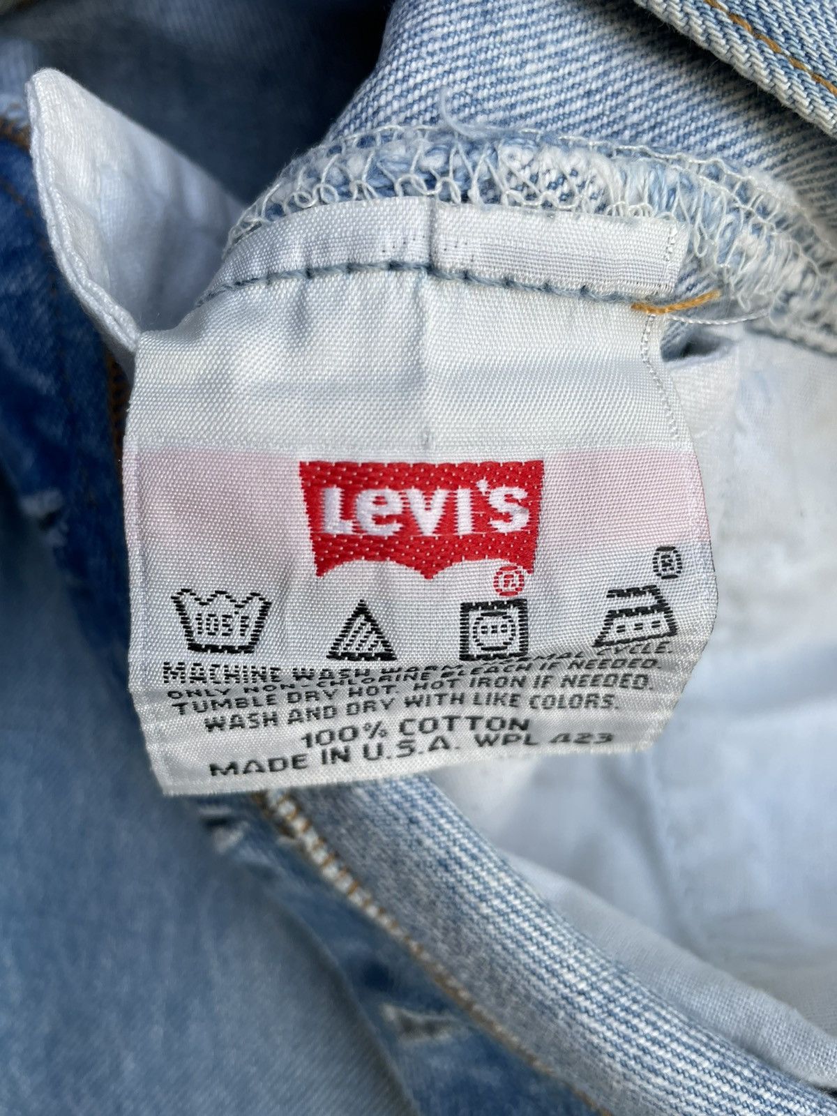Levi's × Vintage Vintage 1996 Levis 501 Denim Size US 36 / EU 52 - 16 Thumbnail