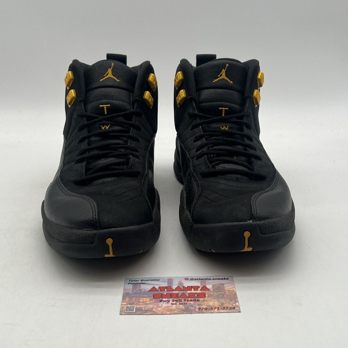 Jordan Brand Air Jordan 12 black taxi Size US 11 / EU 44 - 2 Thumbnail