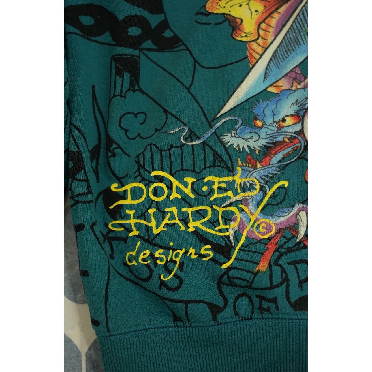 Ed Hardy LIMITED EDITION RELEASE CHRISTIAN AUDIGIER ED HARDY HOODIE Size US M / EU 48-50 / 2 - 3 Thumbnail
