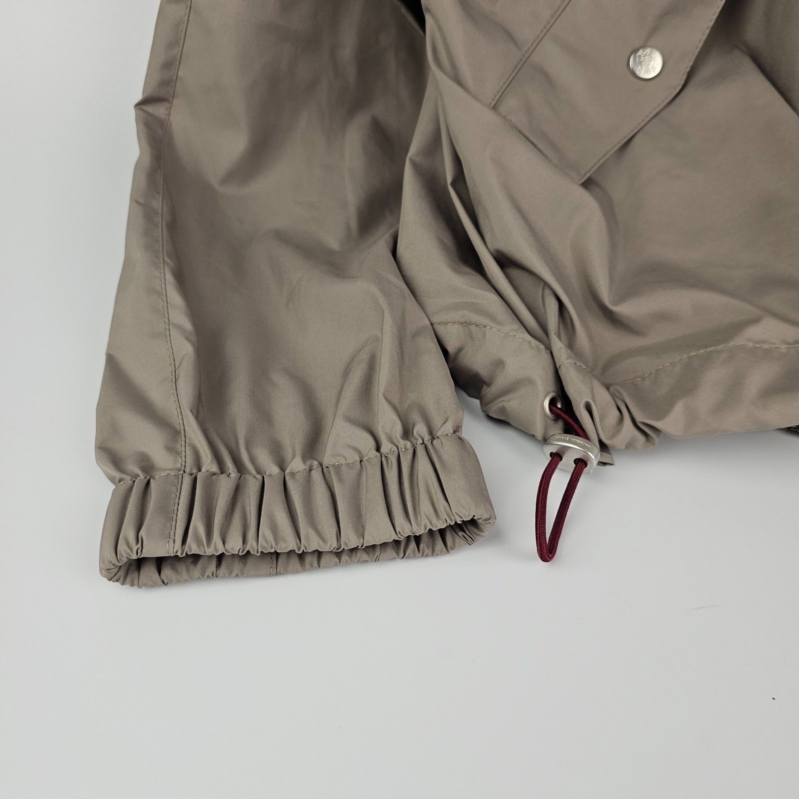 Brunello Cucinelli BRUNELLO CUCINELLI $3350 Gray Fabric Jacket New & Authentic Size US L / EU 52-54 / 3 - 6 Thumbnail